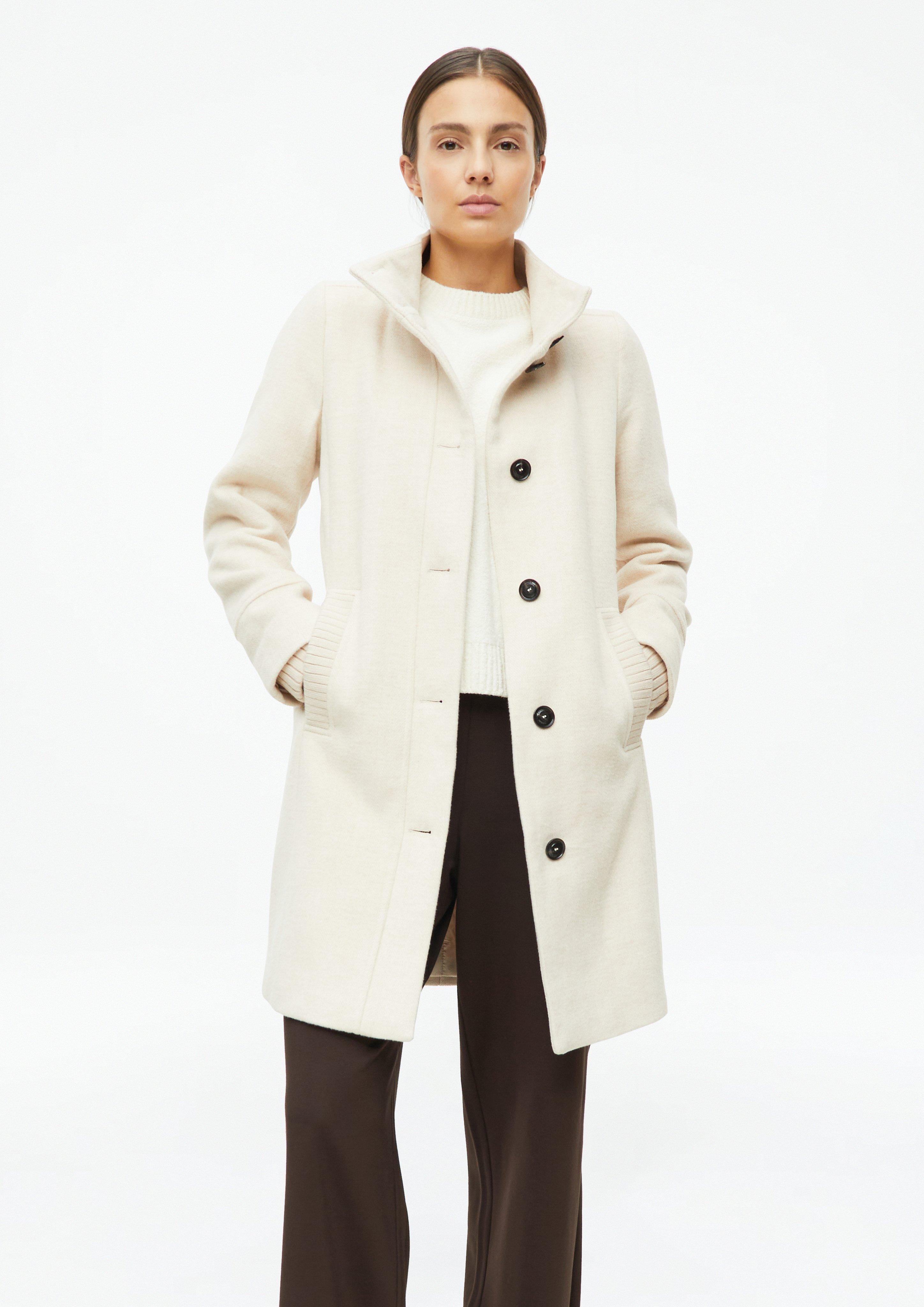 Femmes Manteau d'extérieur en crème de s.Oliver
