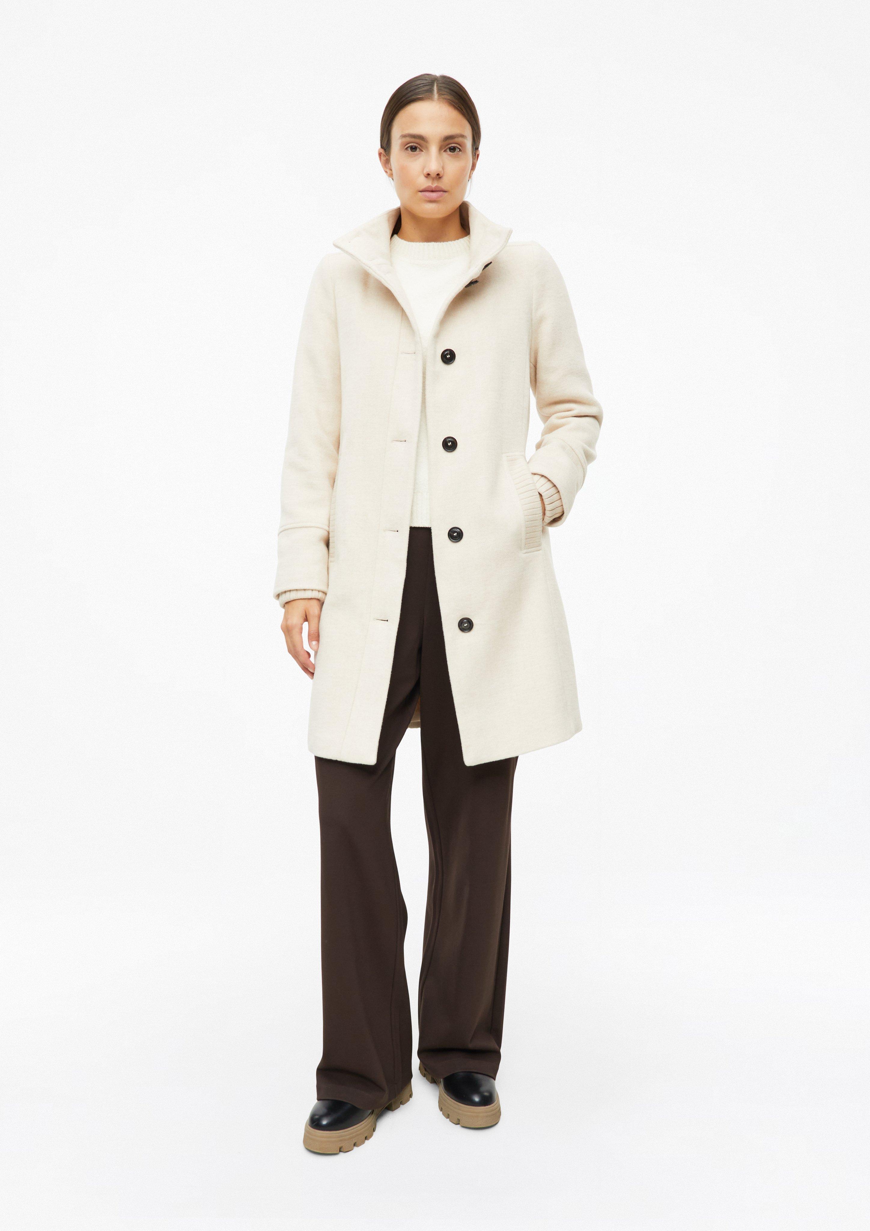 Femmes Manteau d'extérieur en crème de s.Oliver