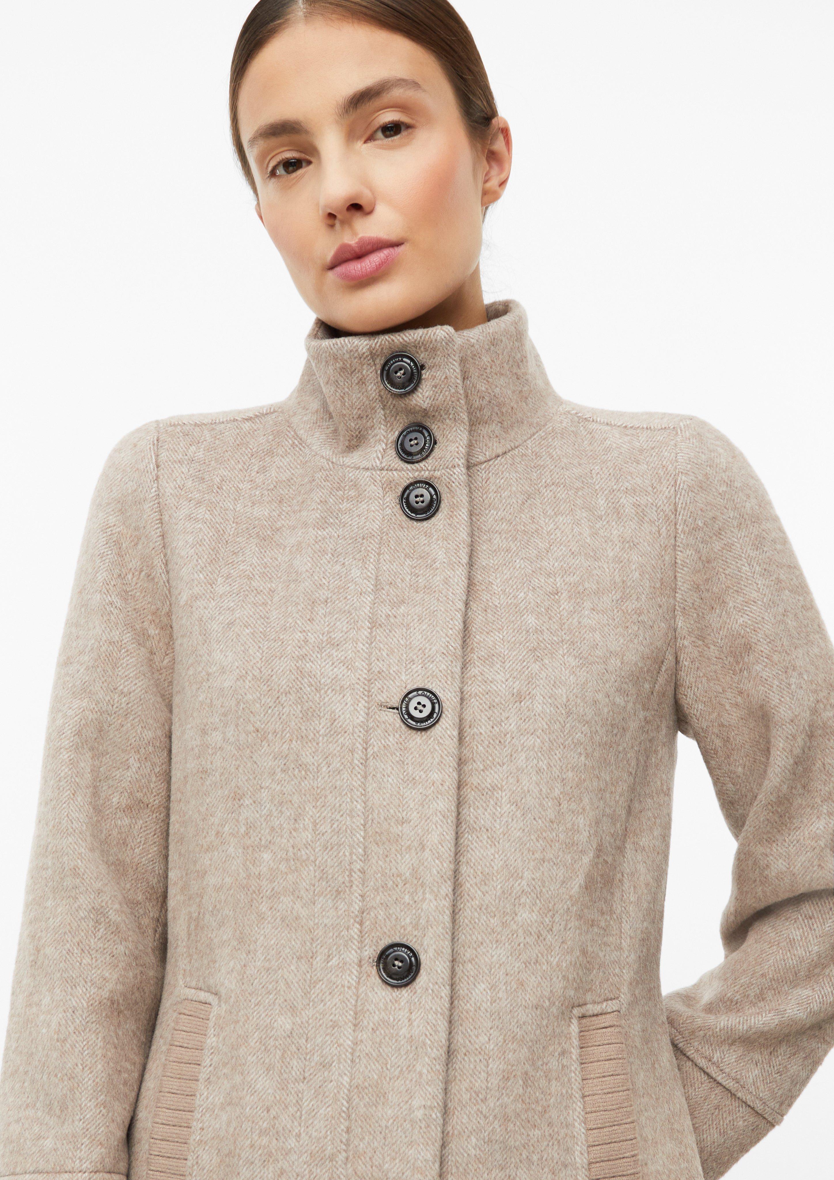 Women Outdoor coat in beige by s.Oliver
