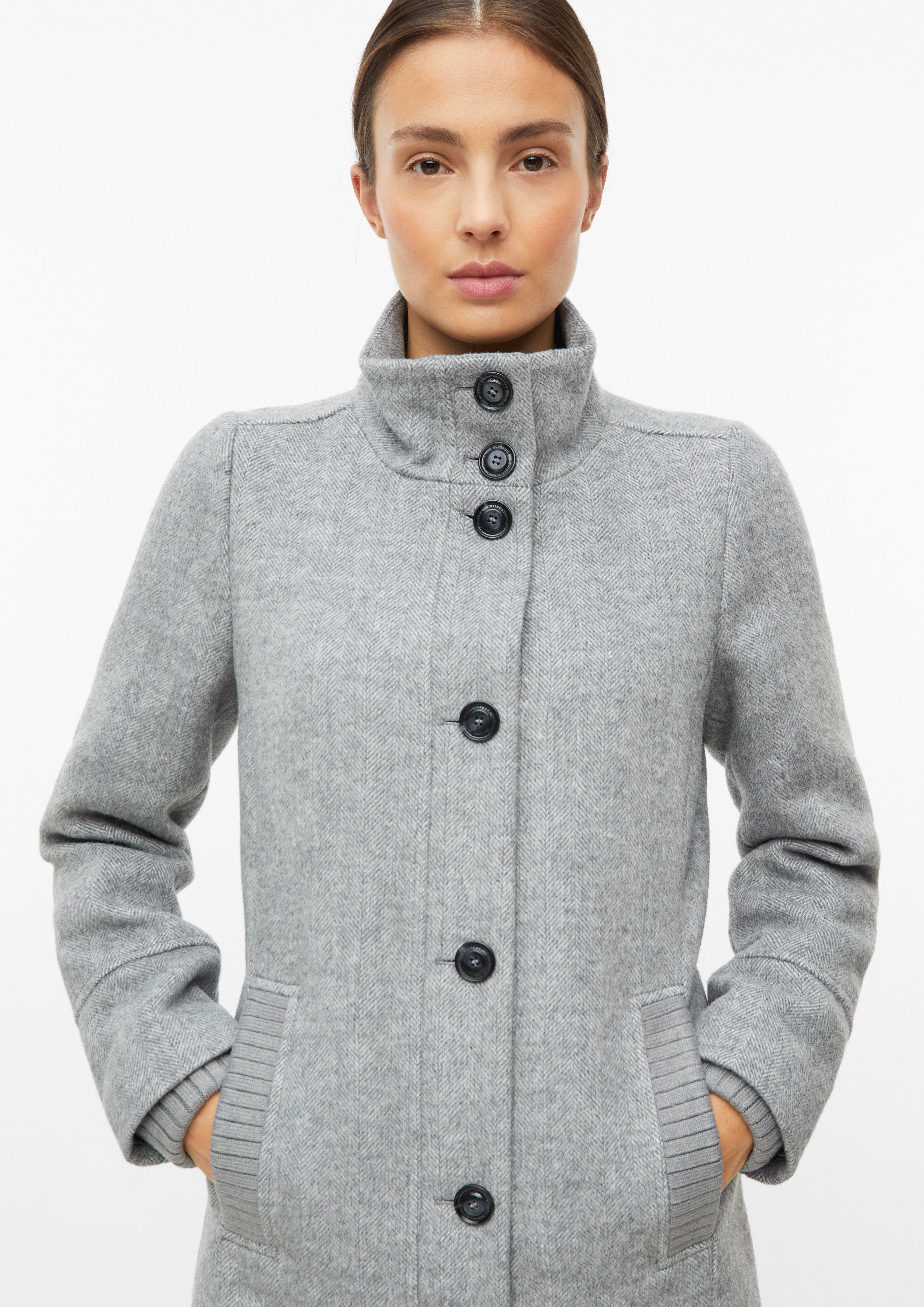 Women Outdoor coat in grey by s.Oliver