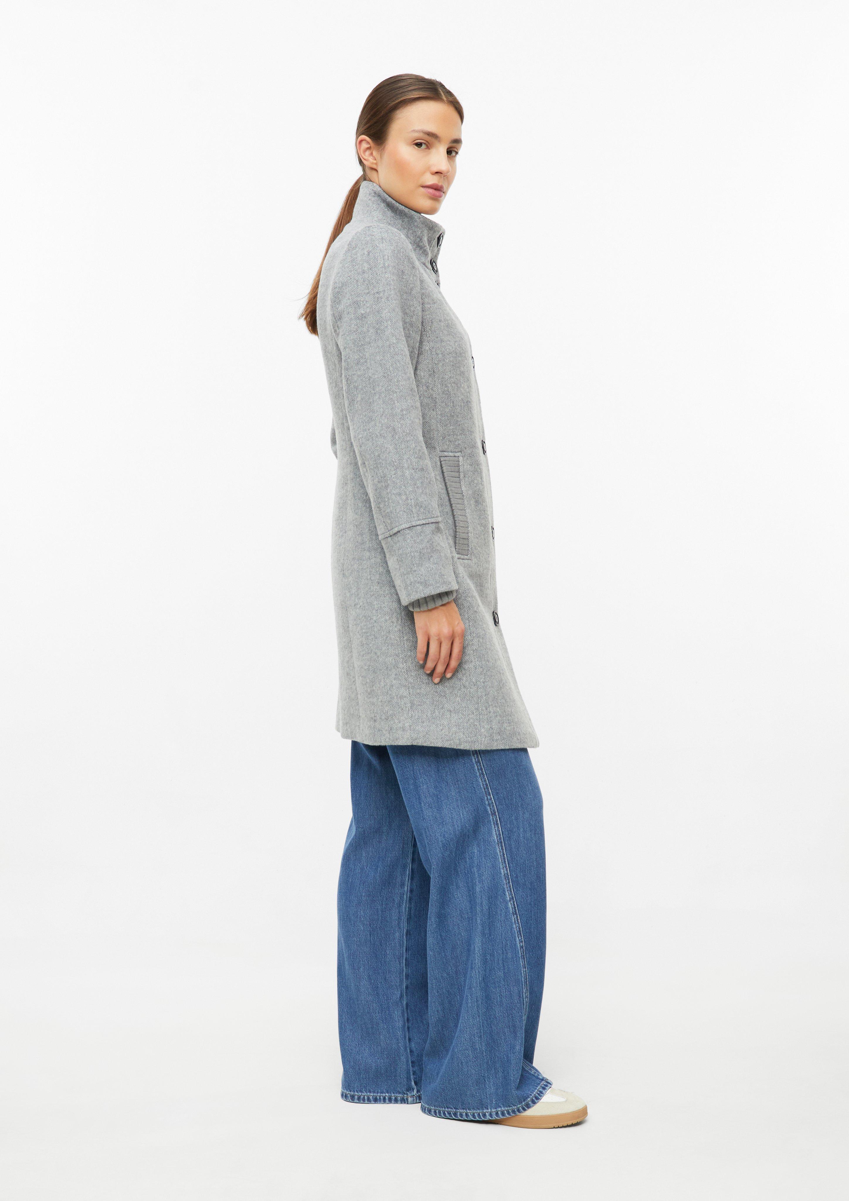 Women Outdoor coat in grey by s.Oliver