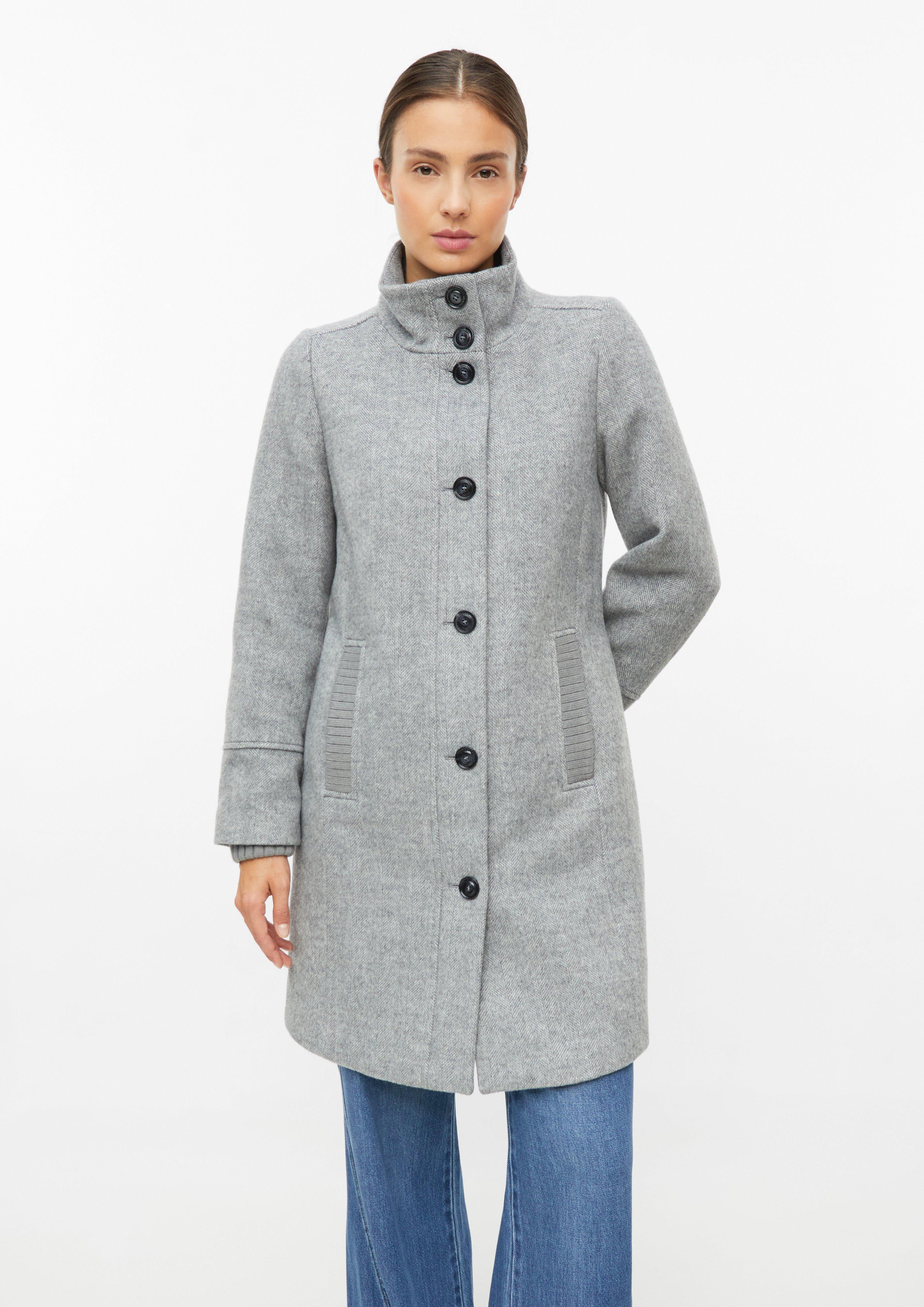 Women Outdoor coat in grey by s.Oliver