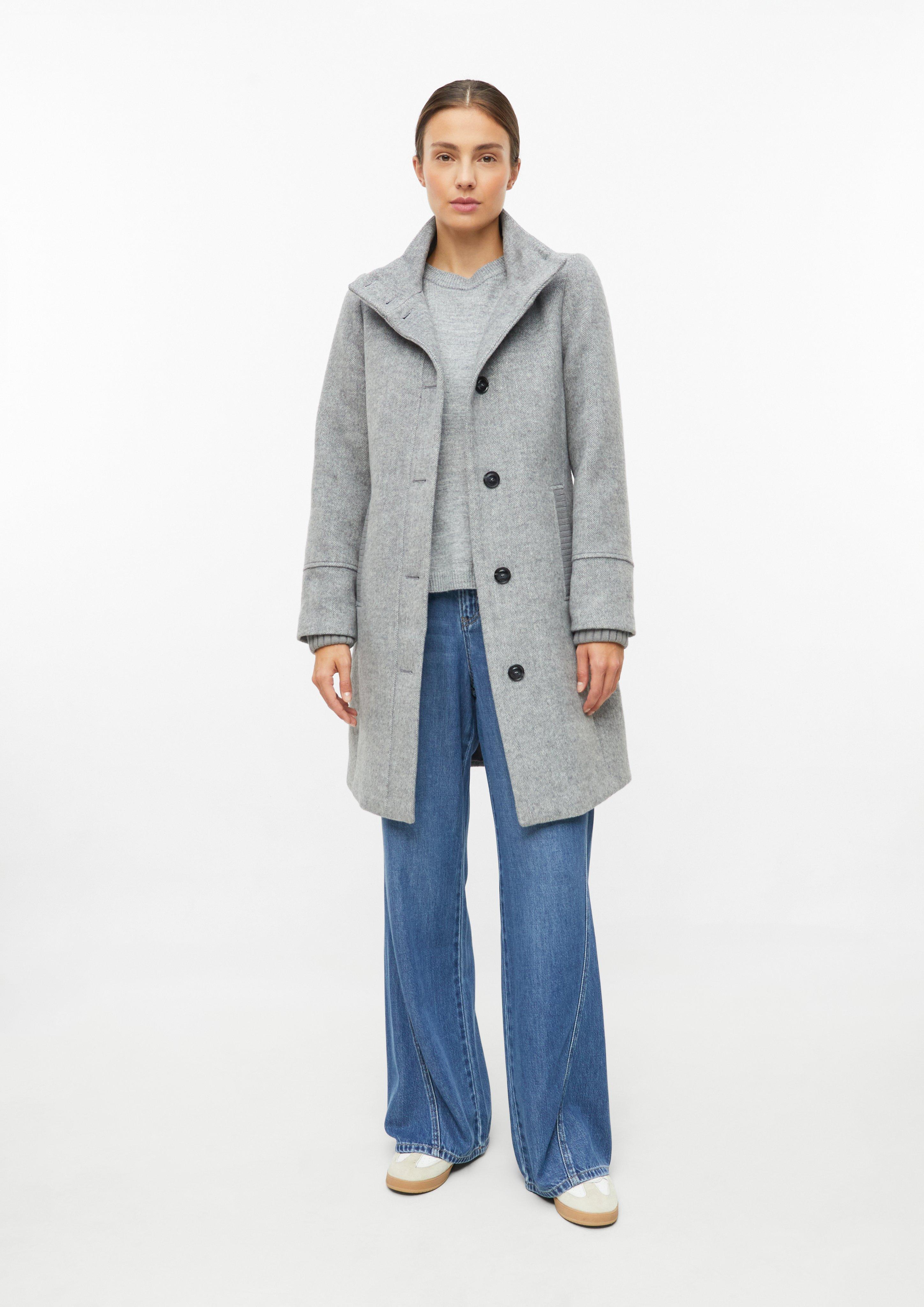 Women Outdoor coat in grey by s.Oliver