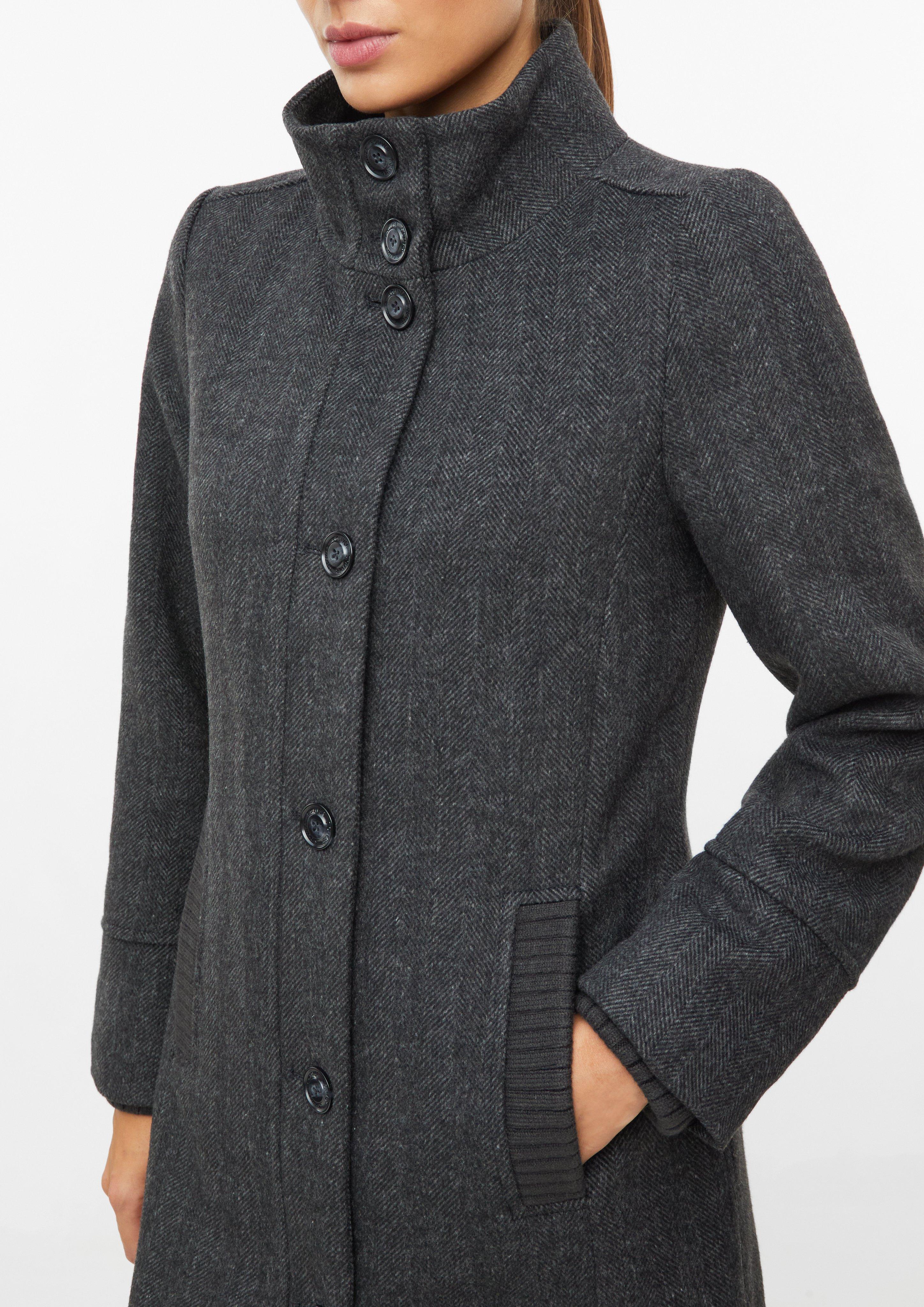 Women Outdoor coat in grey by s.Oliver