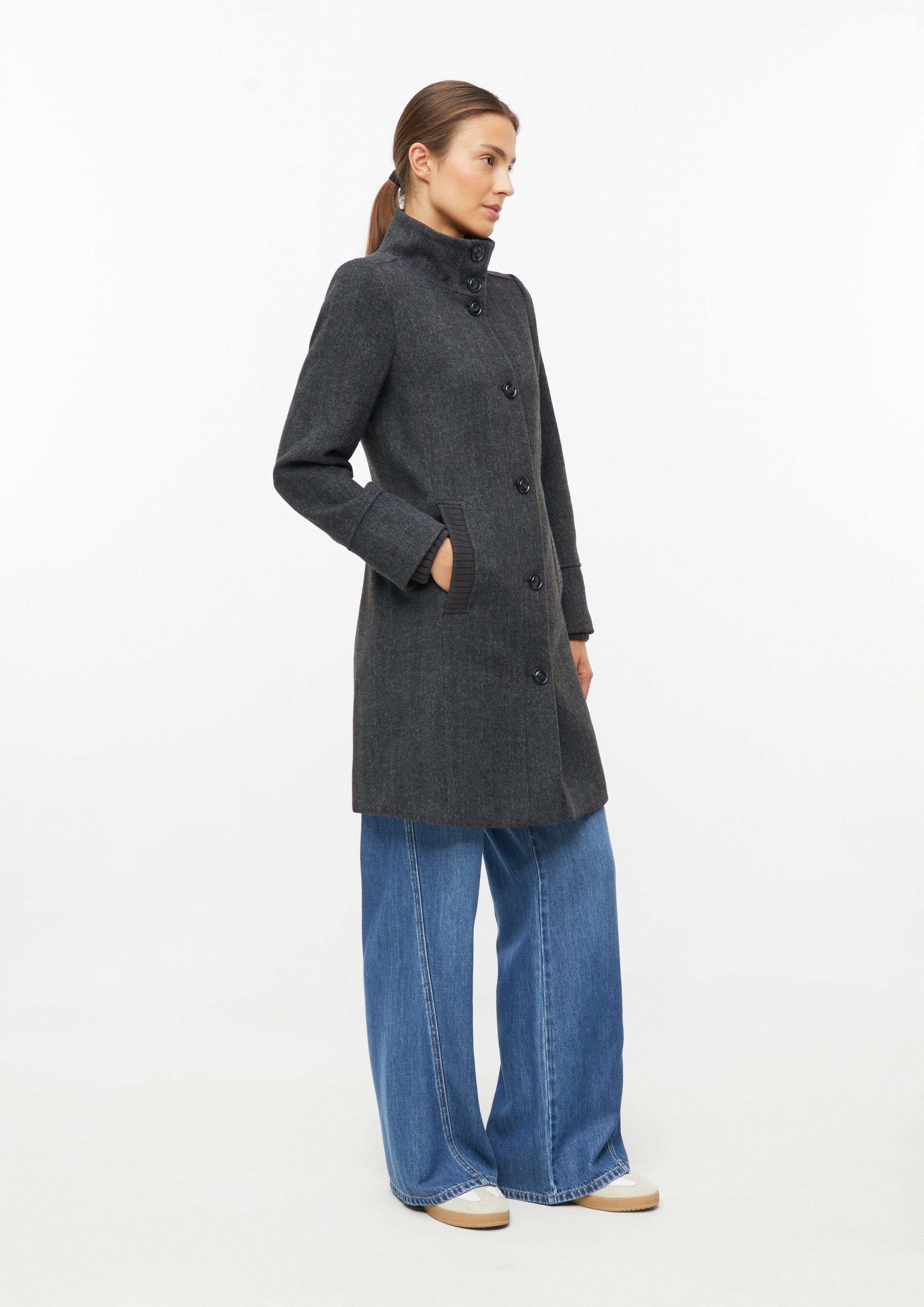Women Outdoor coat in grey by s.Oliver