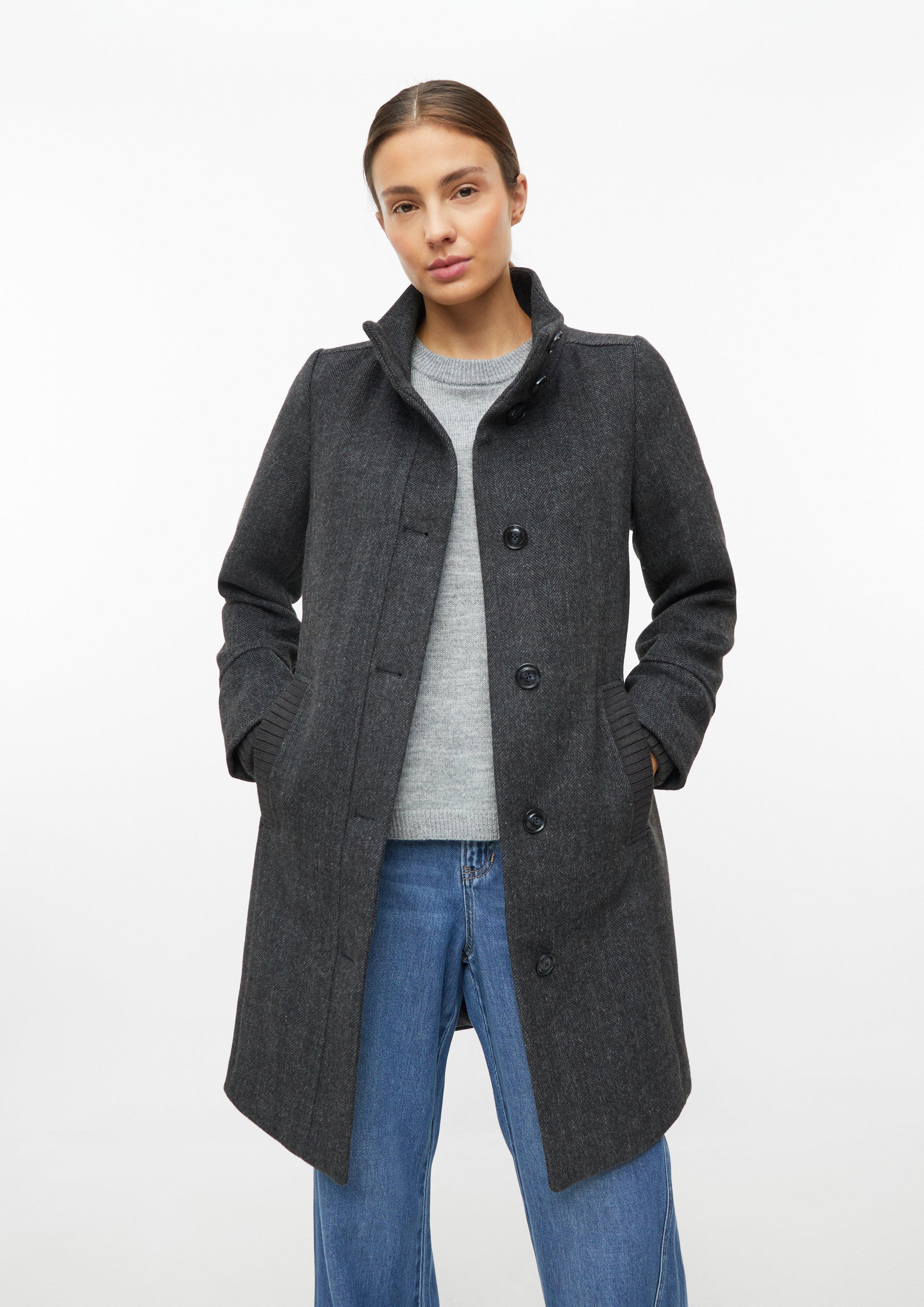 Women Outdoor coat in grey by s.Oliver