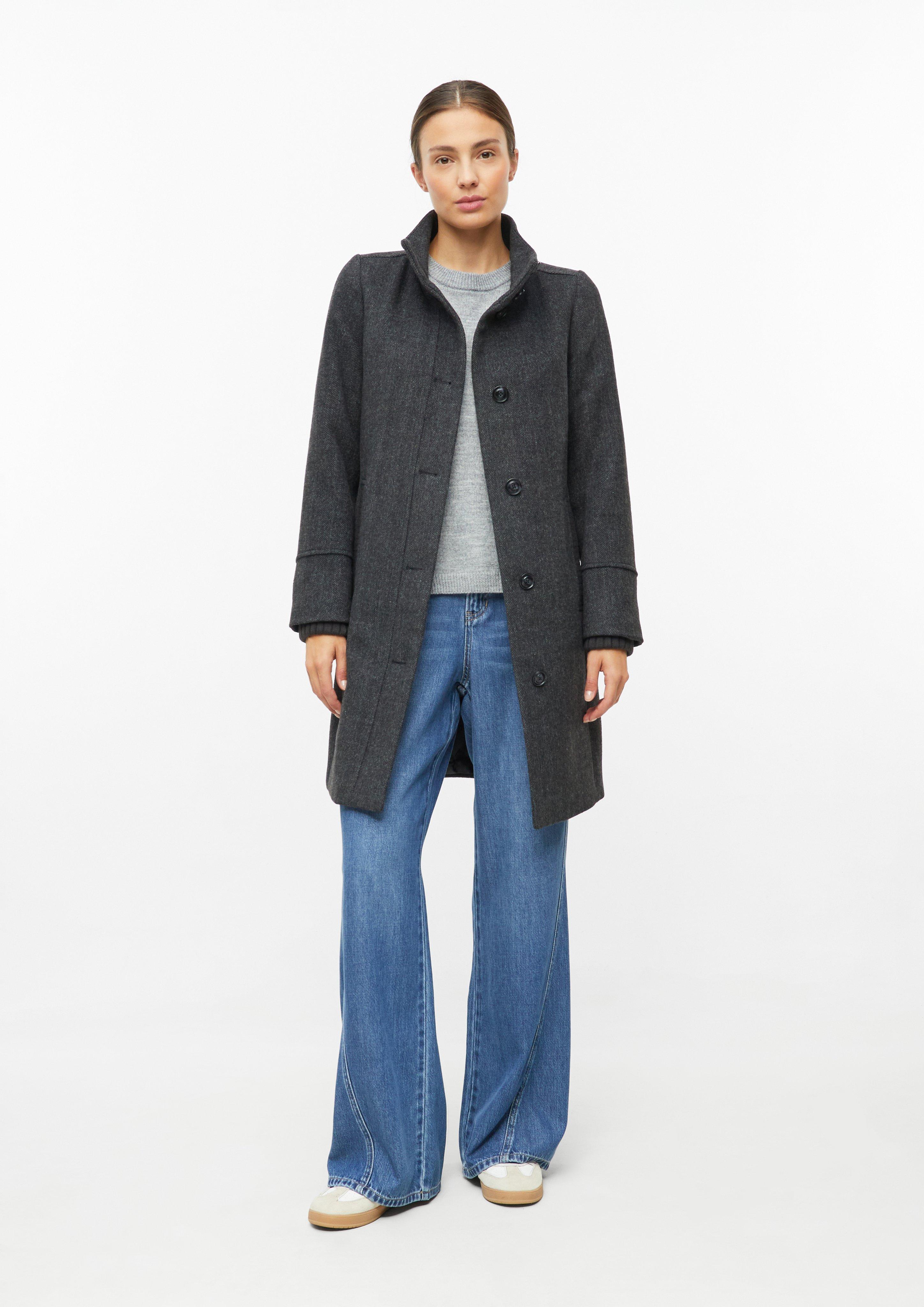 Women Outdoor coat in grey by s.Oliver