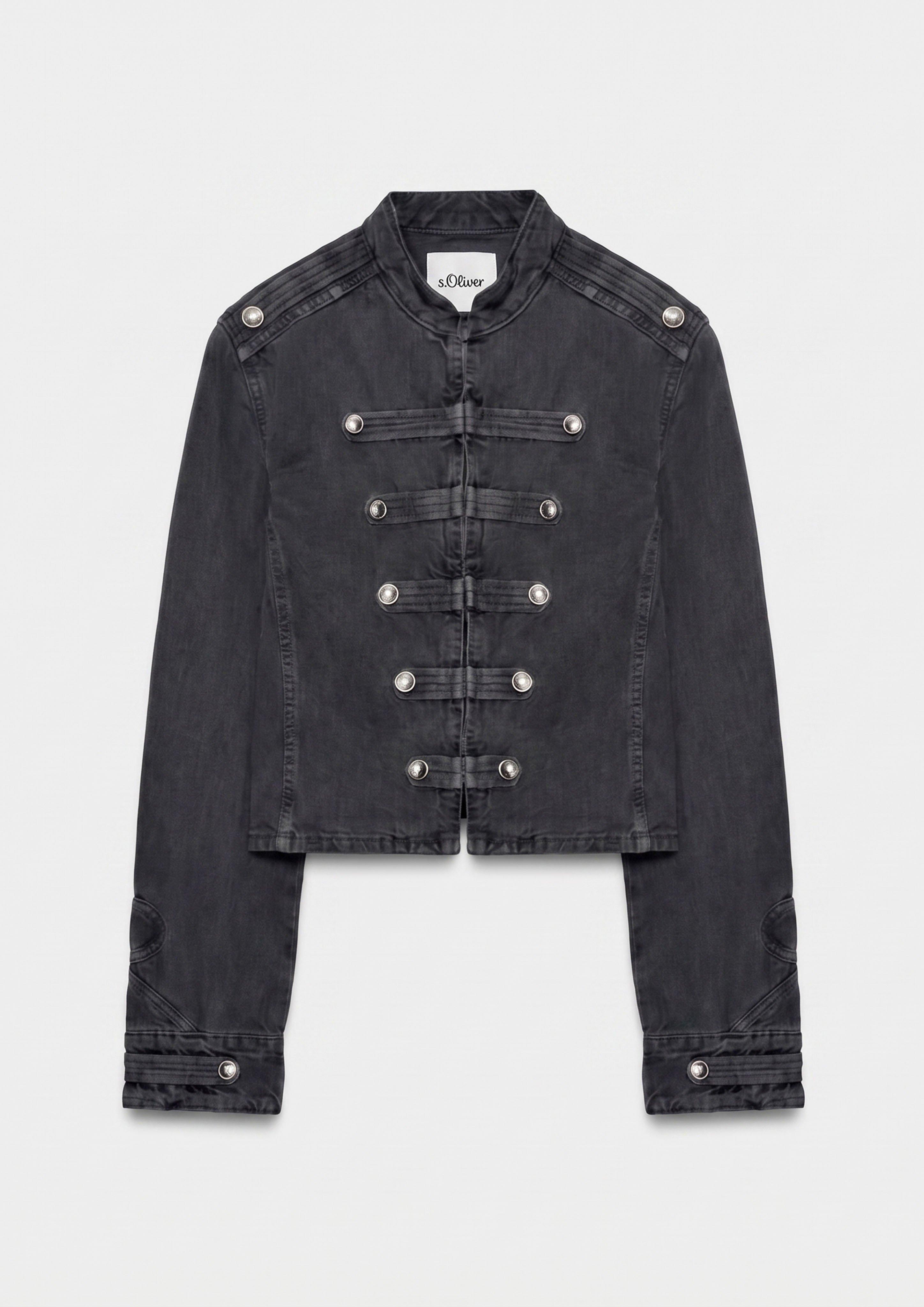 Damen Jacke im Napoleon-Style in schwarz von s.Oliver