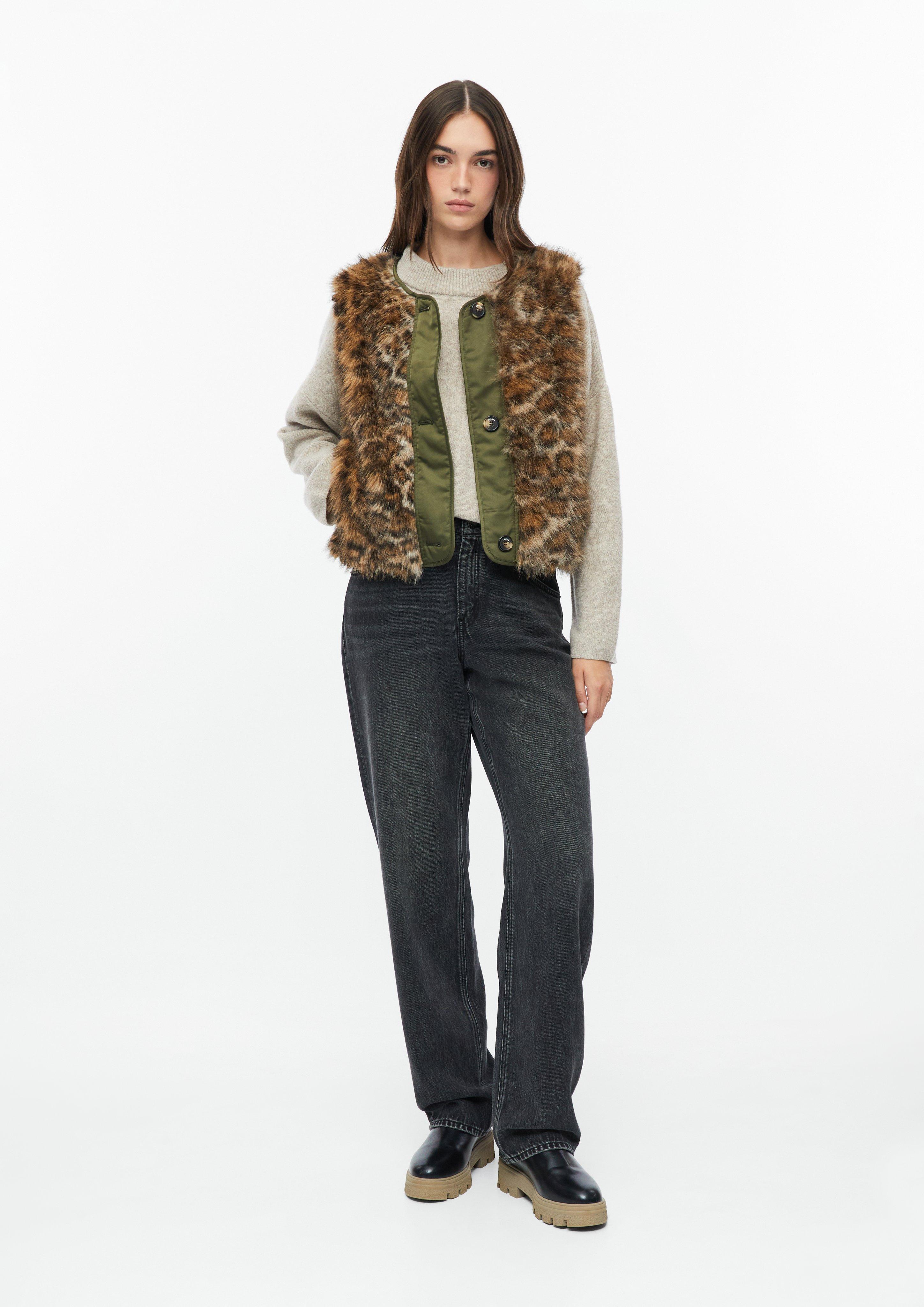 Femmes Gilet d'extérieur en olive de s.Oliver