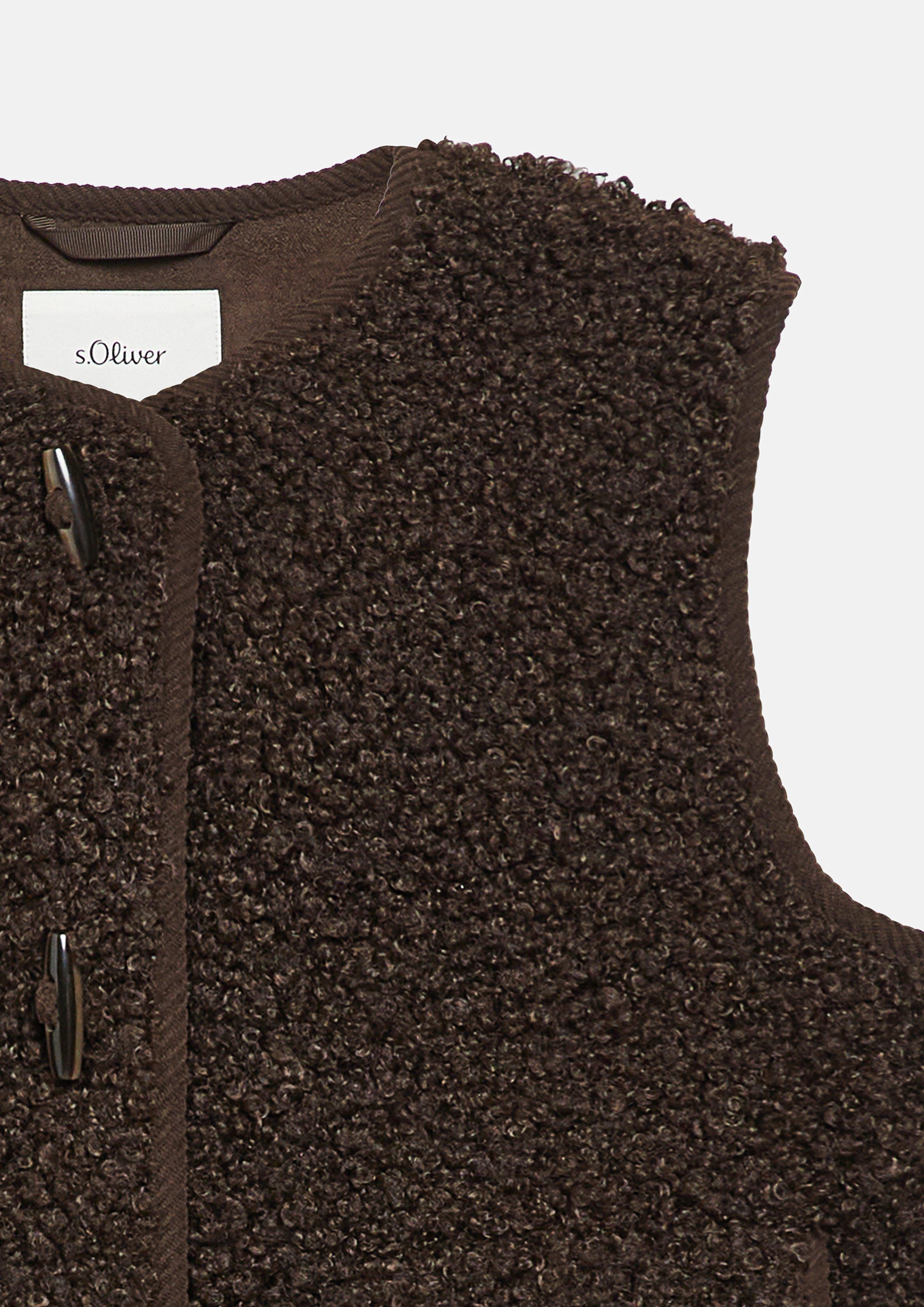 Women Body warmer in brown by s.Oliver