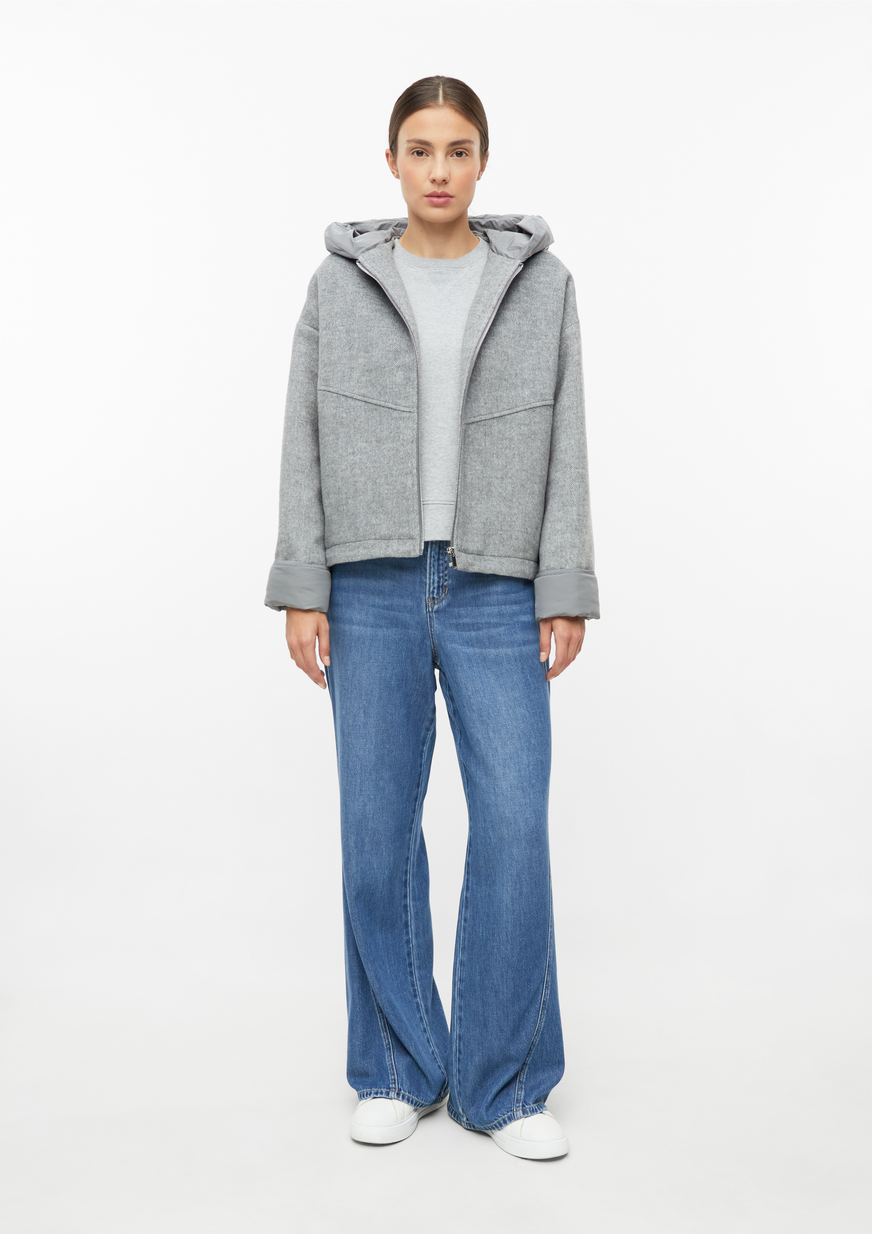 Femmes Veste d'extérieur en gris de s.Oliver
