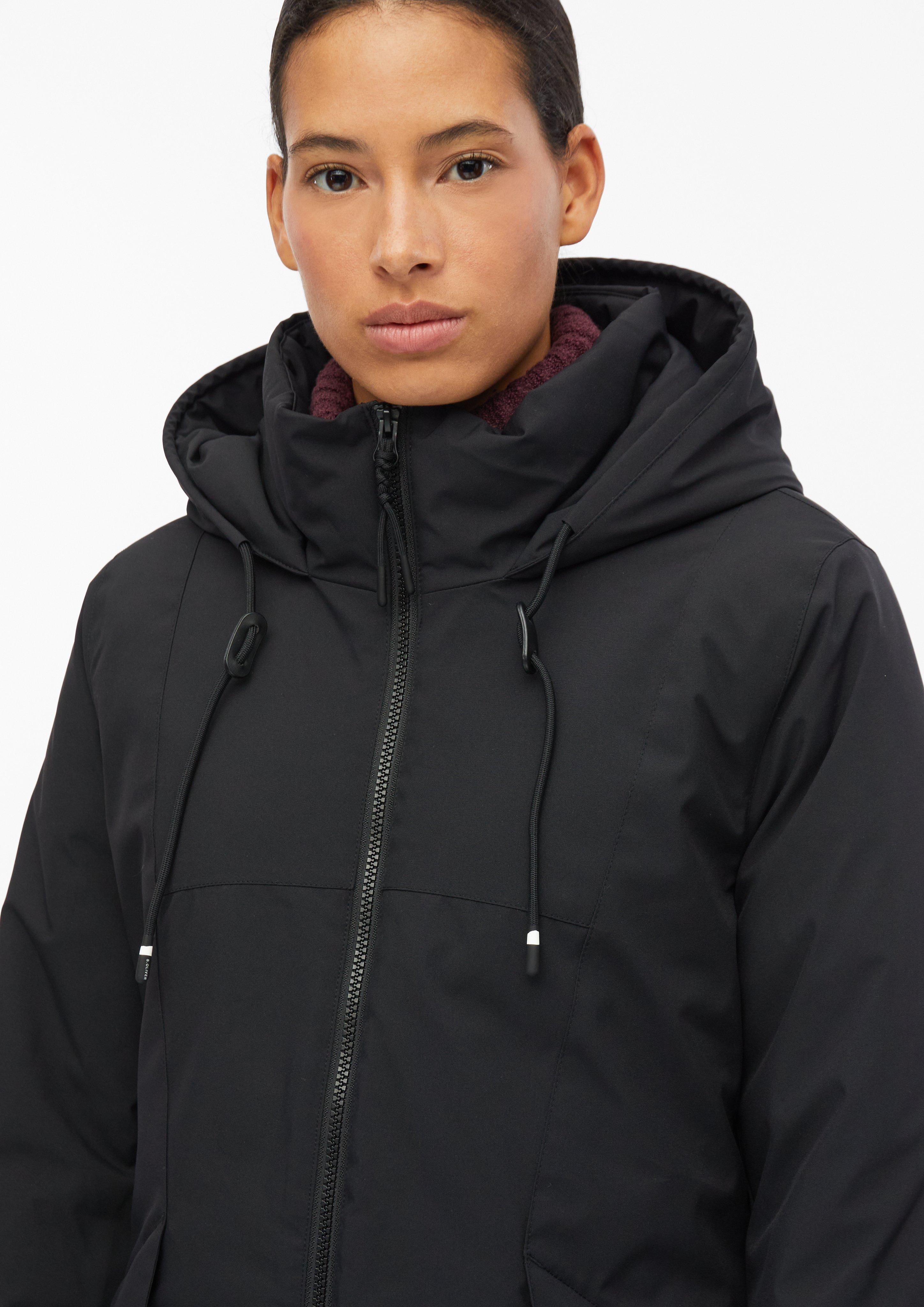 Damen Outdoor-Mantel in schwarz von s.Oliver