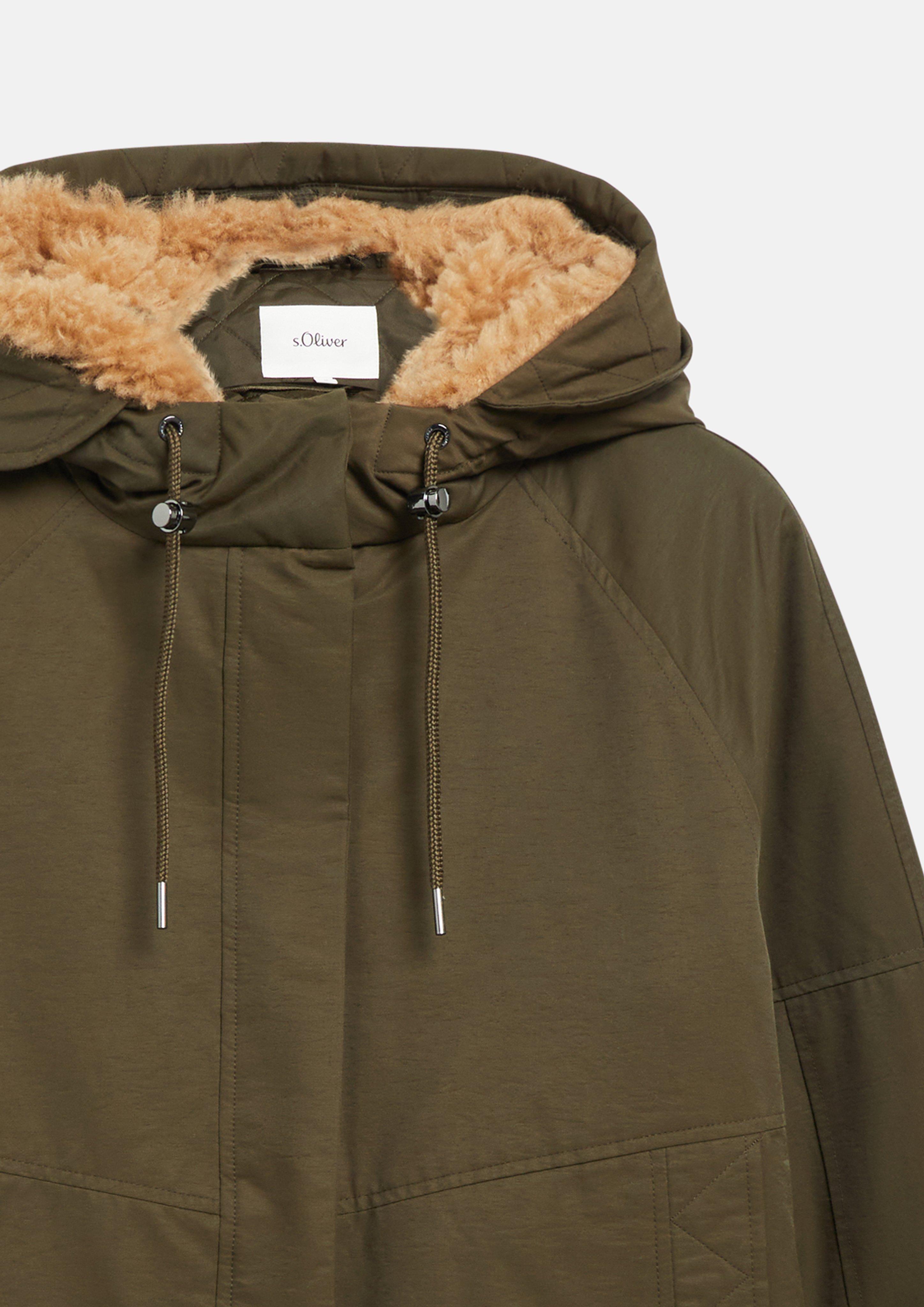 Femmes Veste d'extérieur en olive de s.Oliver