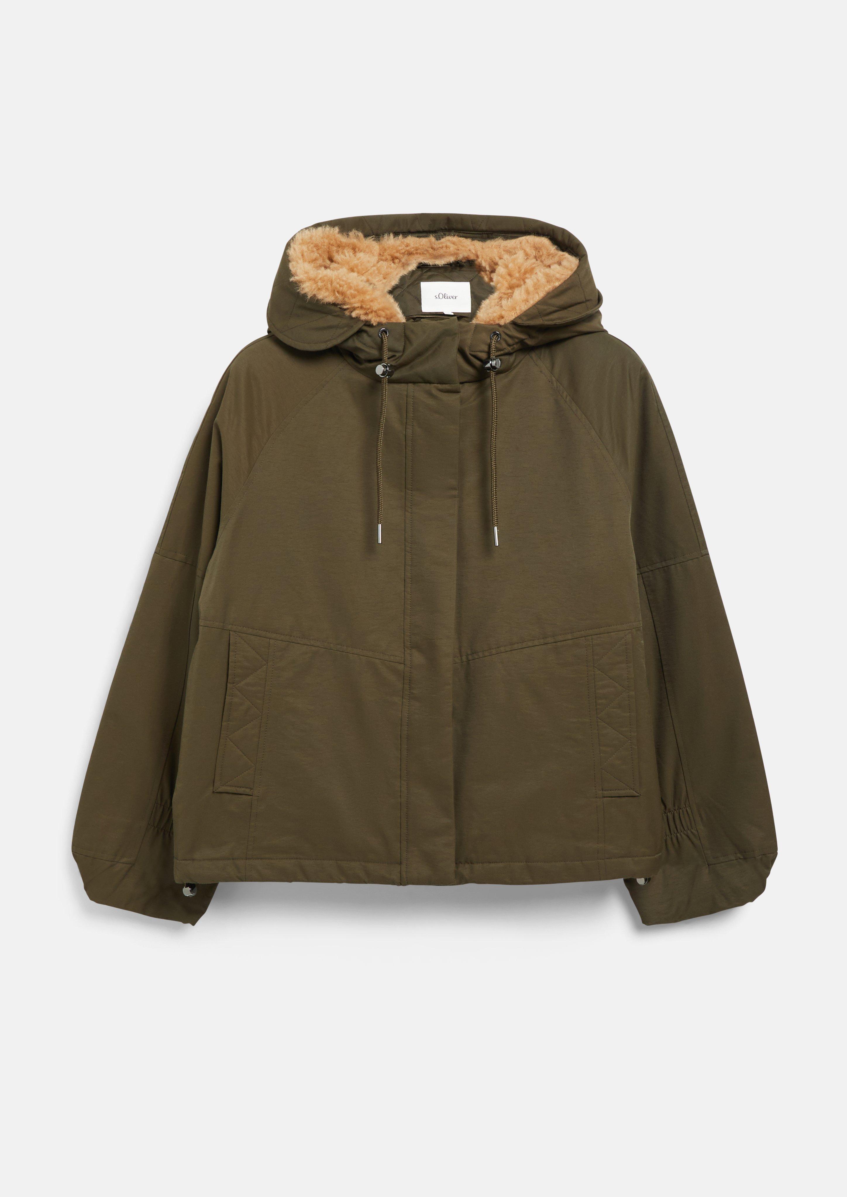 Femmes Veste d'extérieur en olive de s.Oliver