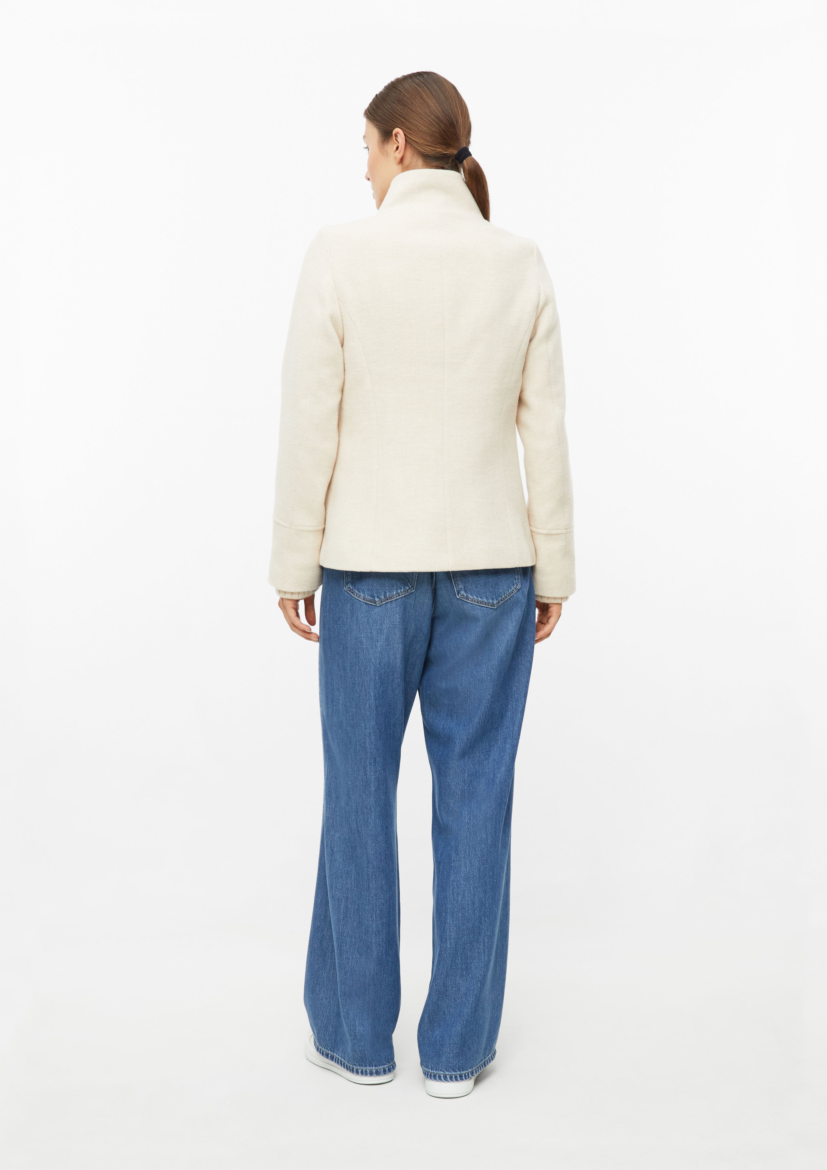 Women Outdoor jacket in cream by s.Oliver