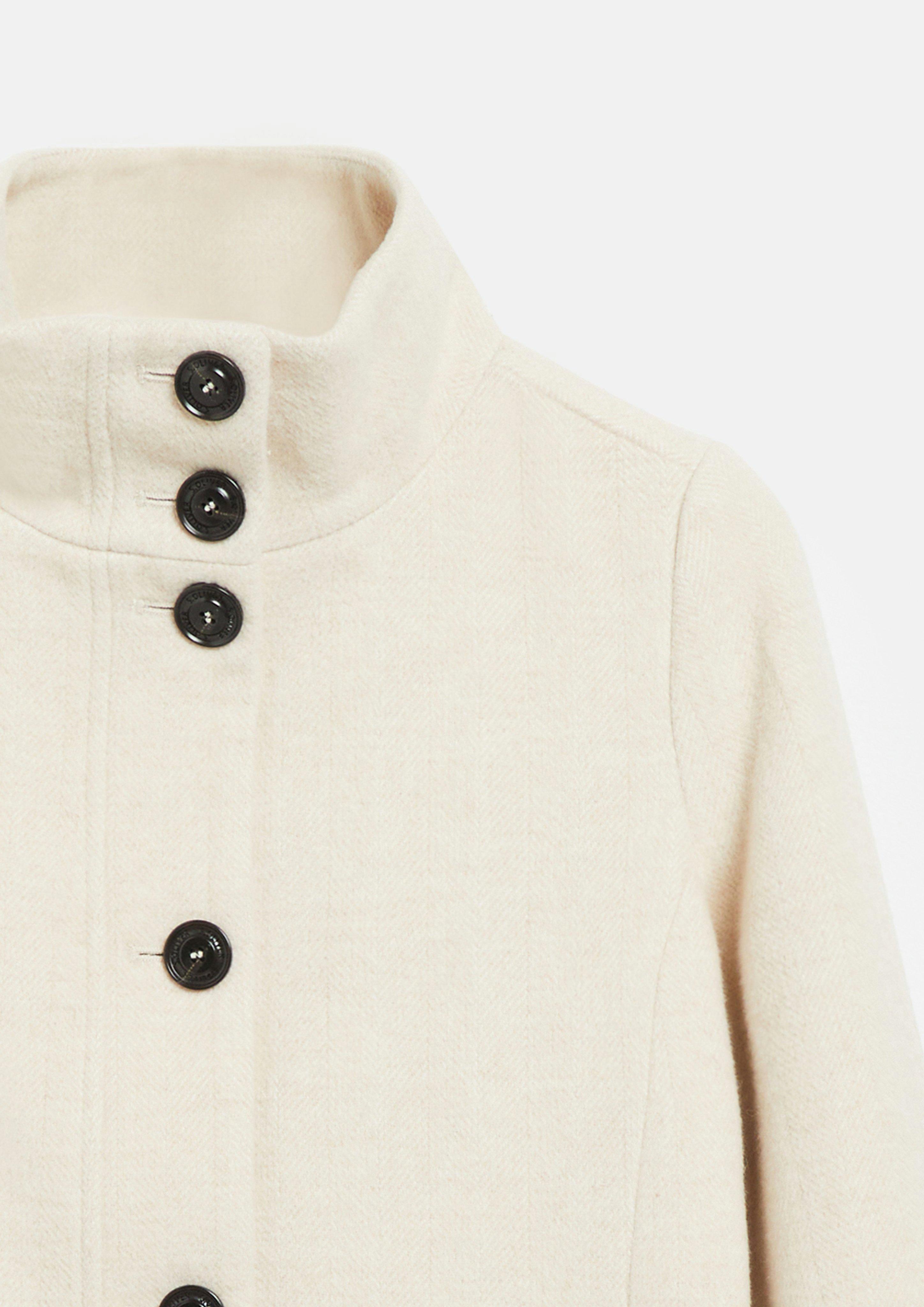 Women Outdoor jacket in cream by s.Oliver