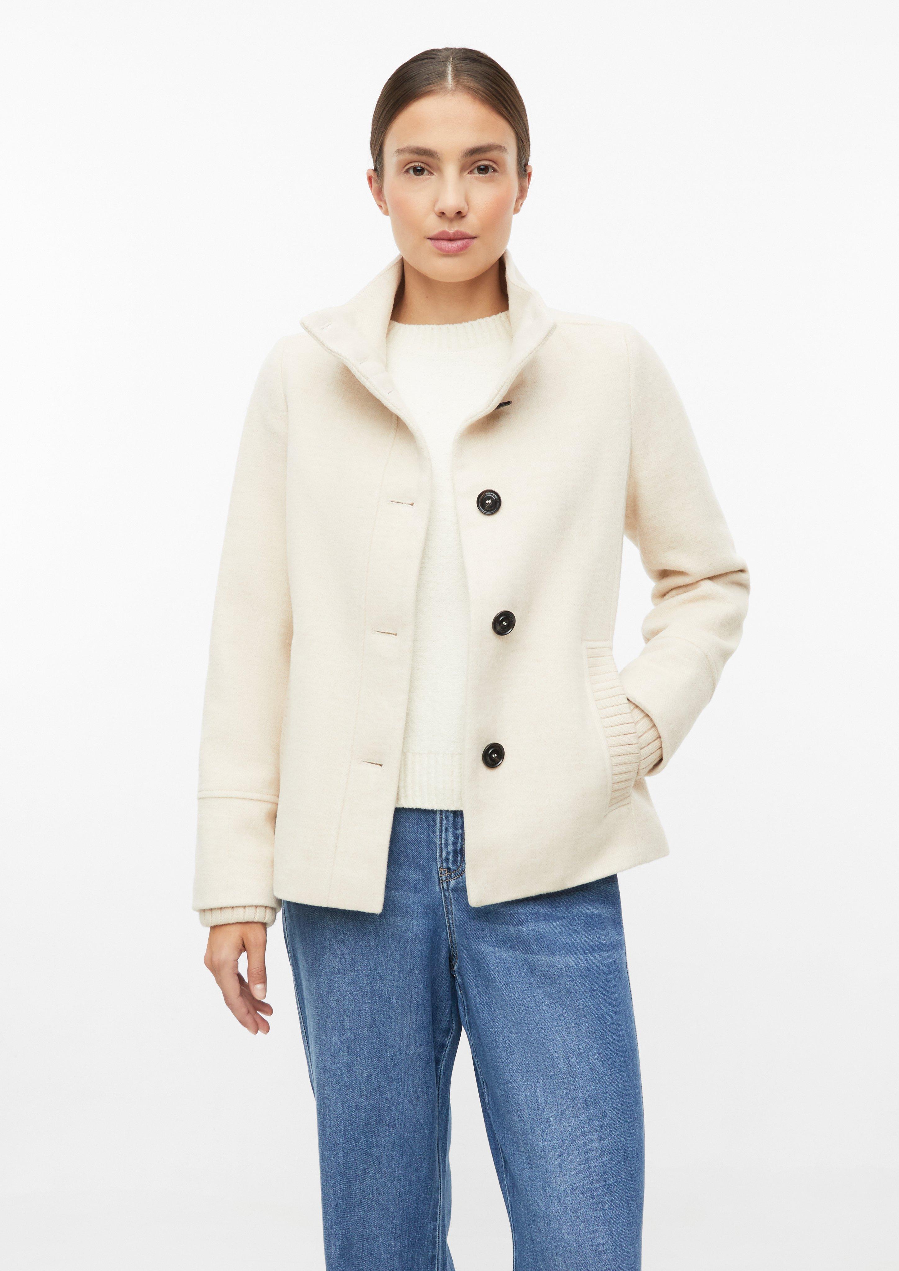 Women Outdoor jacket in cream by s.Oliver
