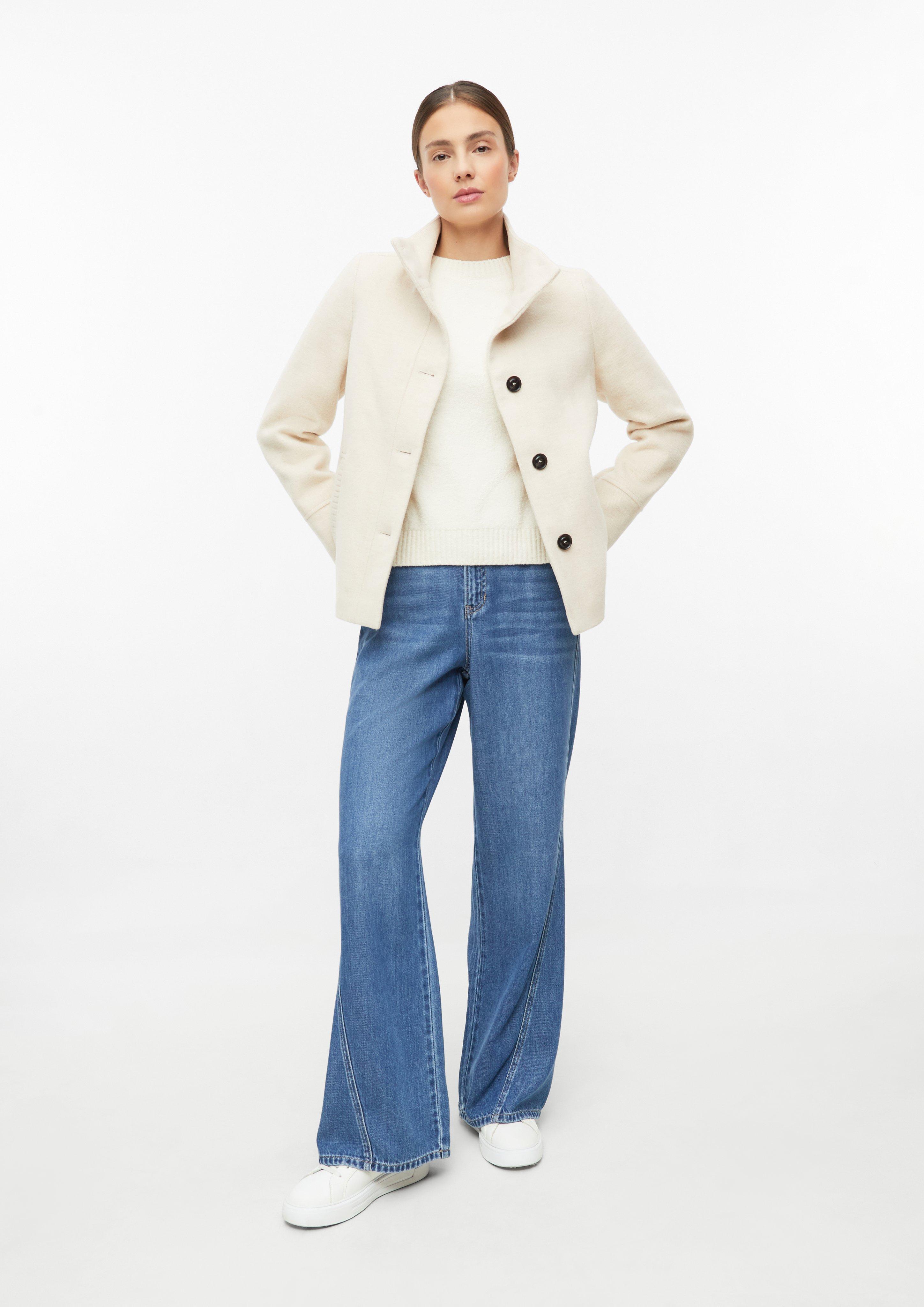 Women Outdoor jacket in cream by s.Oliver