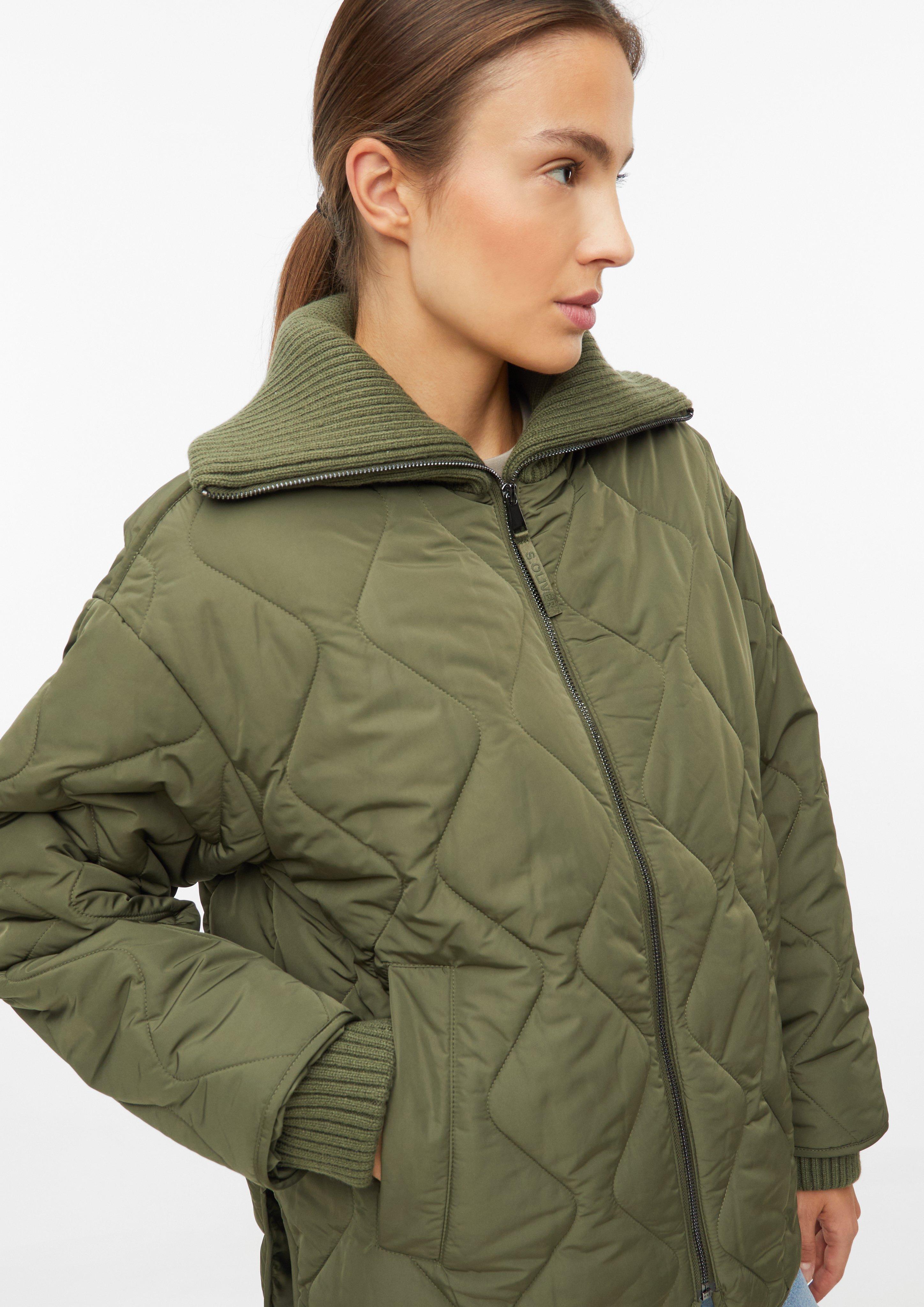 Femmes Veste d'extérieur en olive de s.Oliver