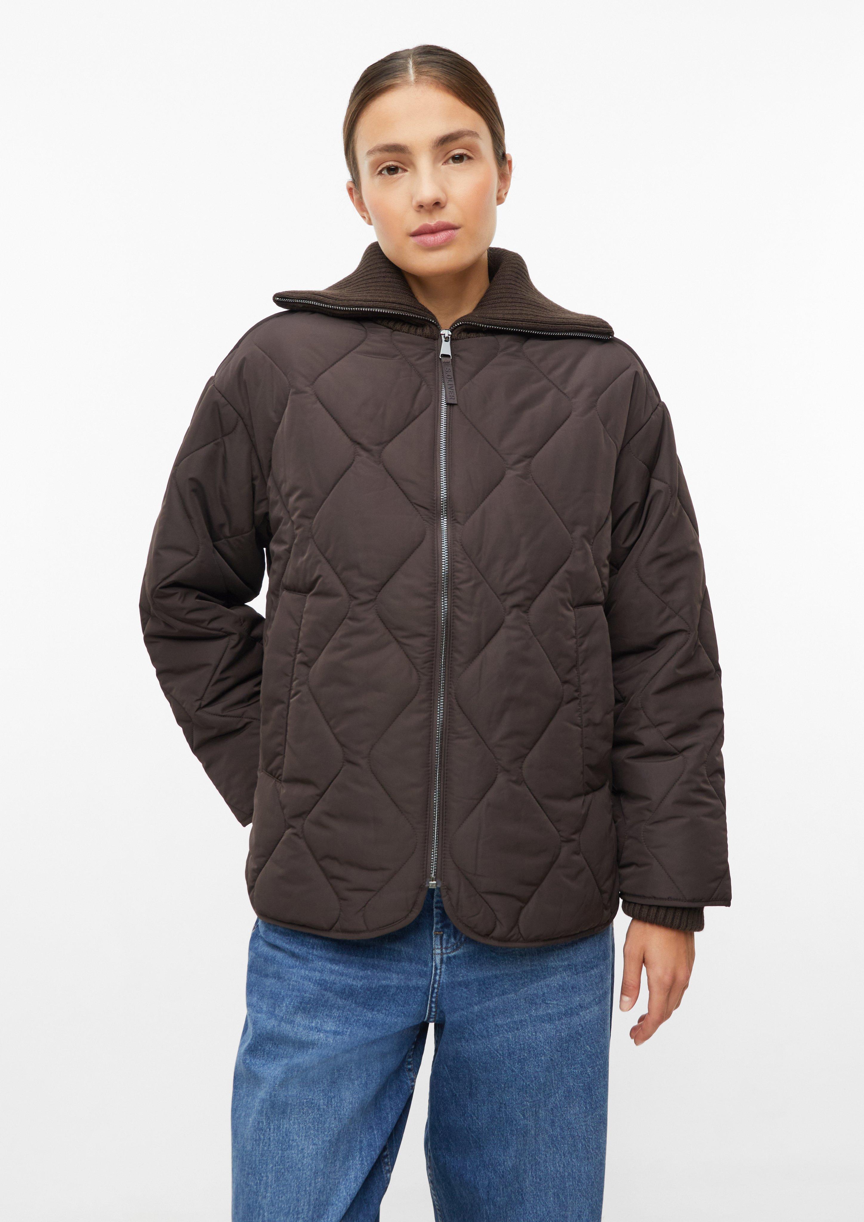 Outdoor-Jacke in Farbe dunkelbraun von s.Oliver