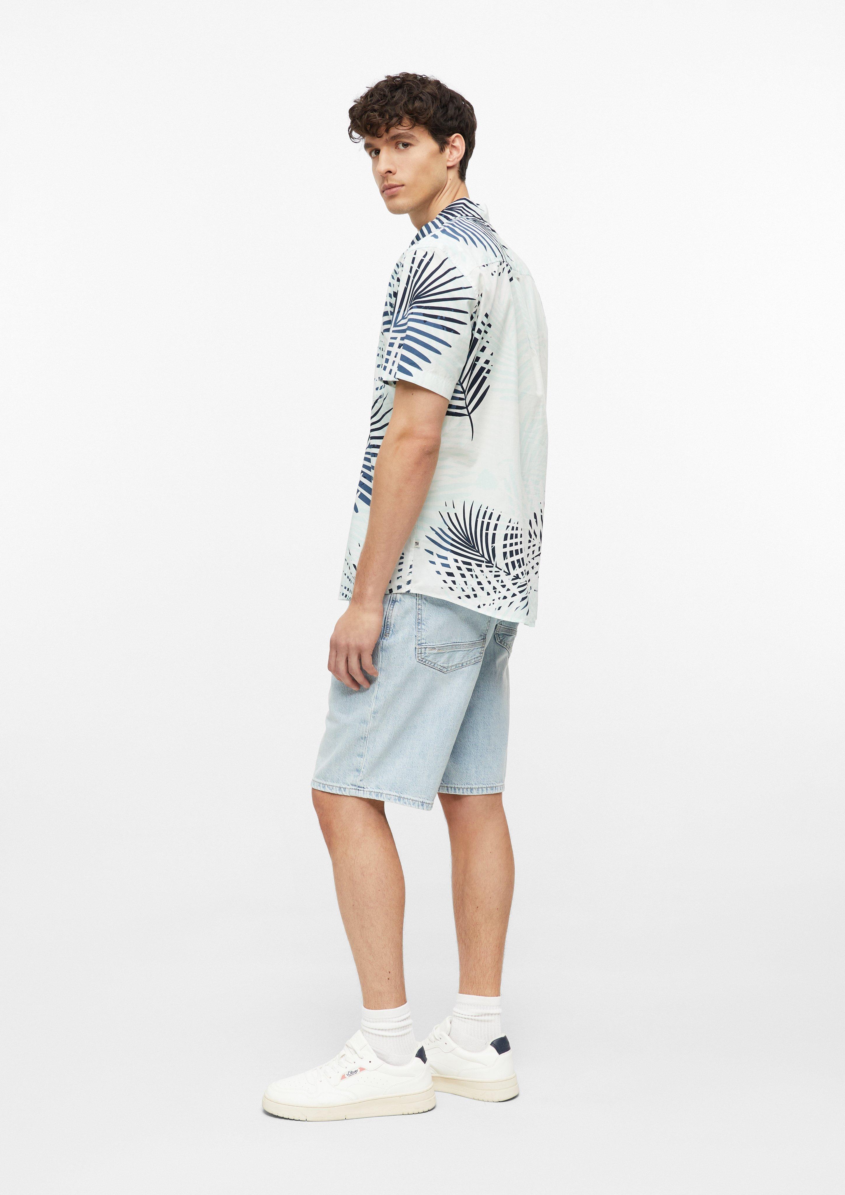 Hommes Chemise en turquoise de s.Oliver
