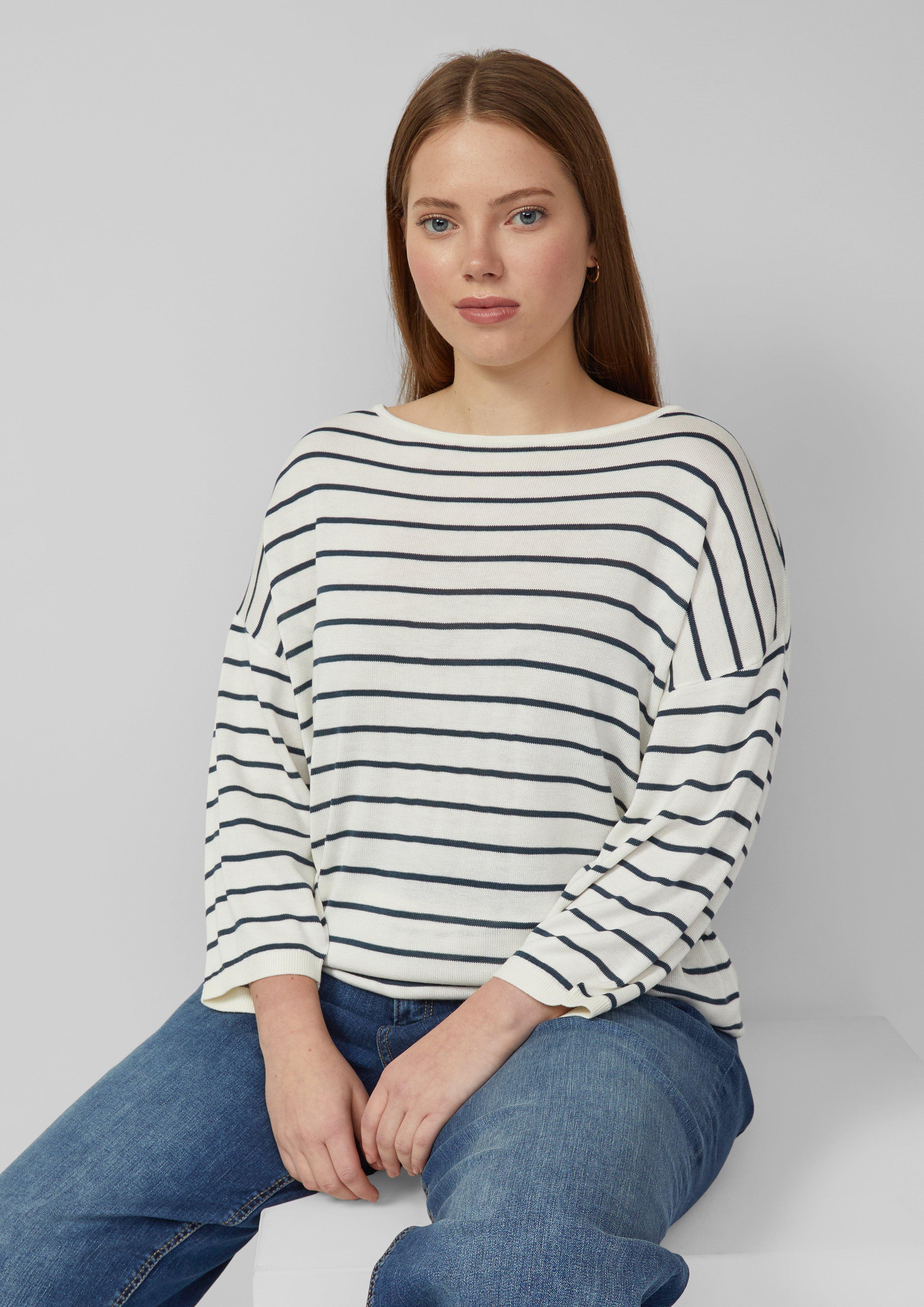 Pull-over en maille in 02G0 & 58G0