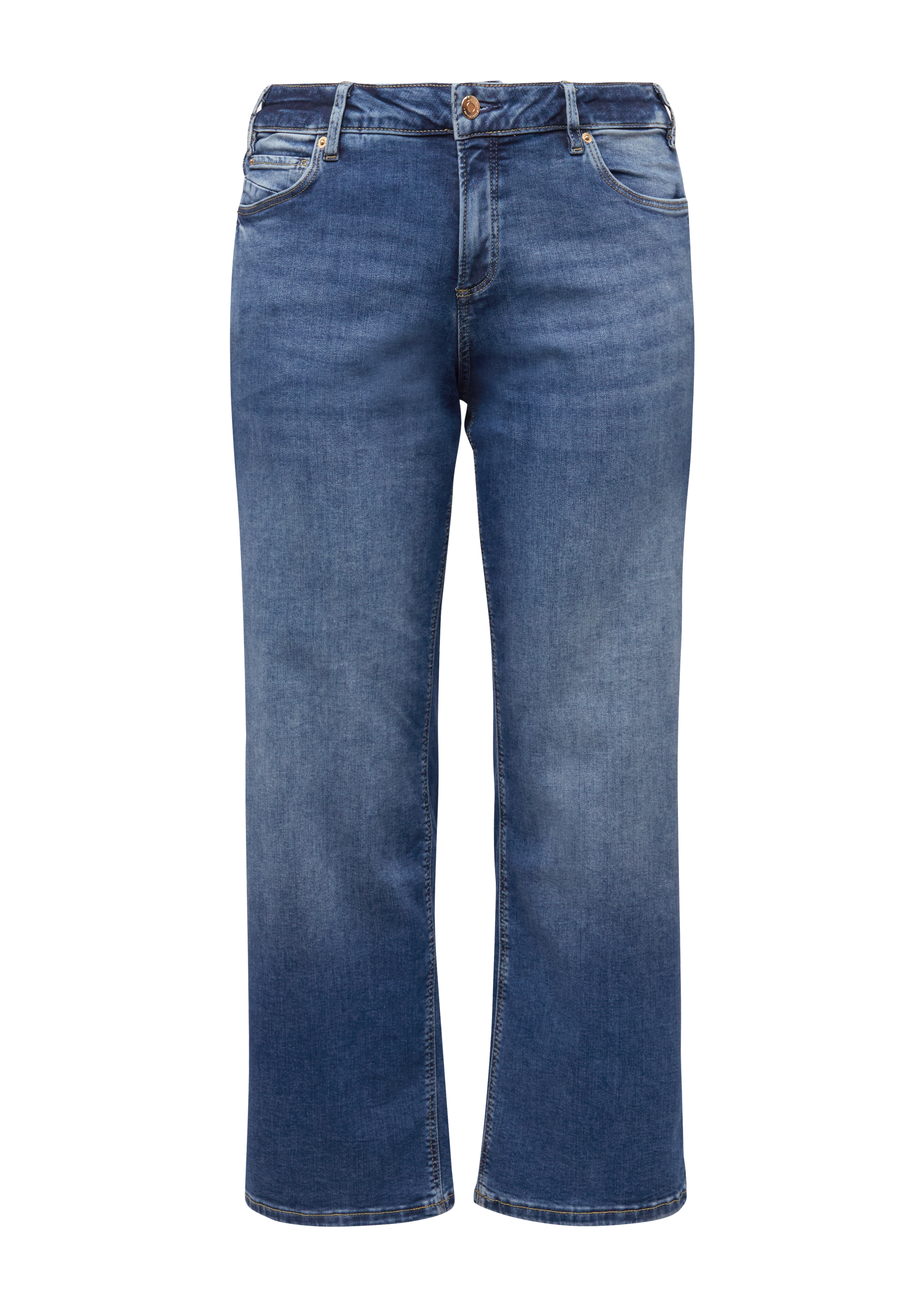 Jeans / Mid Rise / Wide Fit