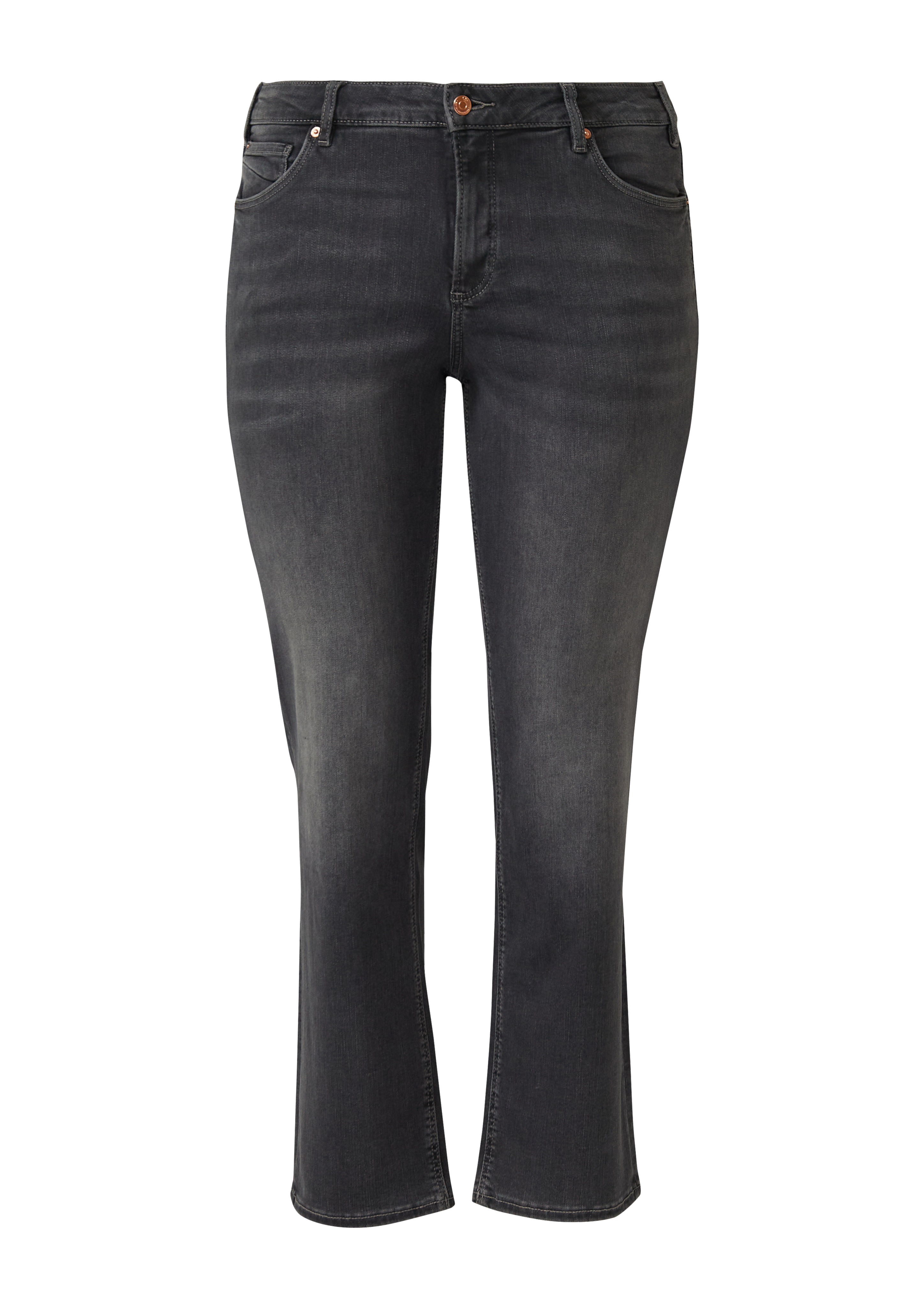 Jeans / Mid Rise / Straight Fit
