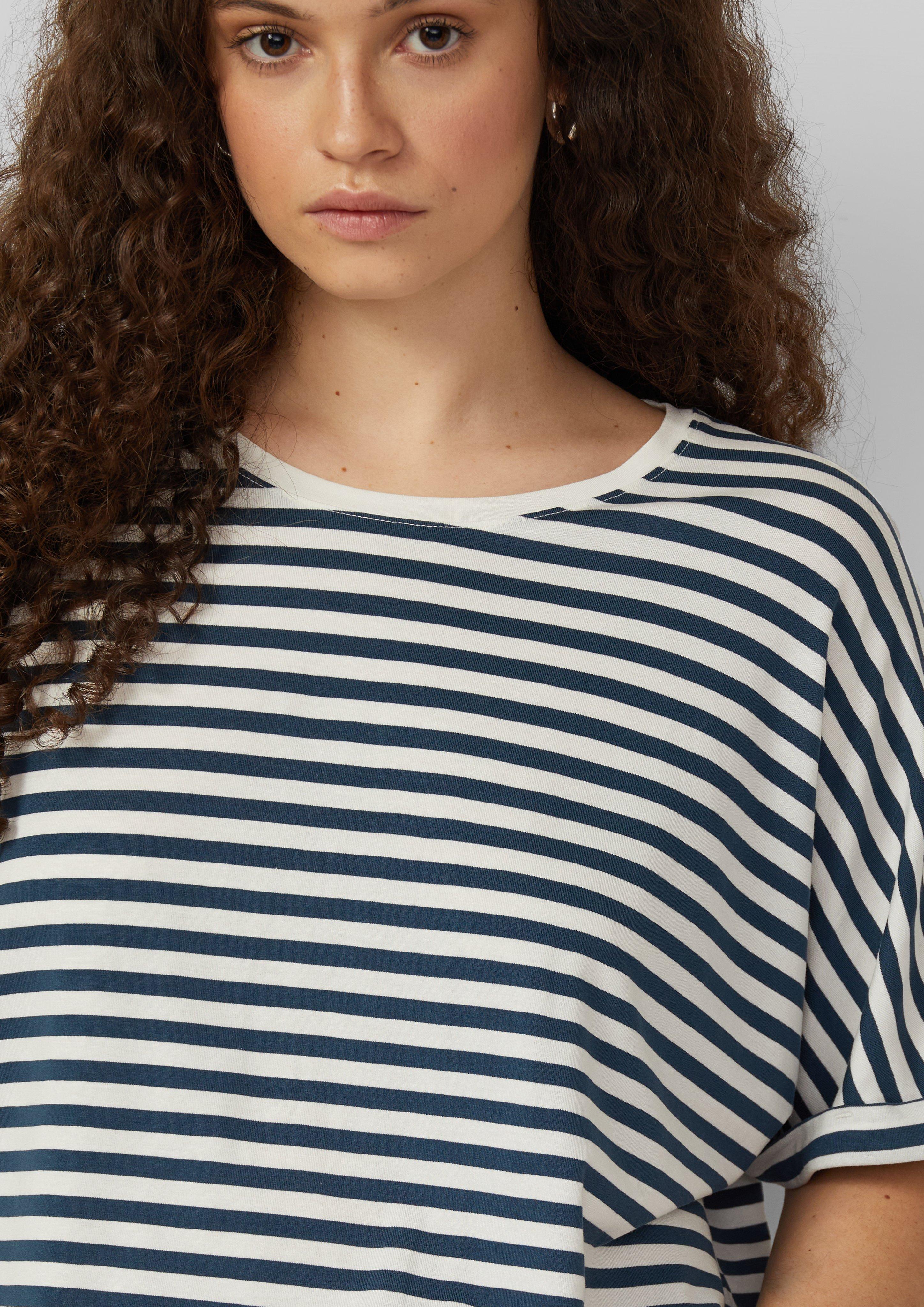 Thumbnail - T-Shirt mit Fledermausärmeln im Loose Fit