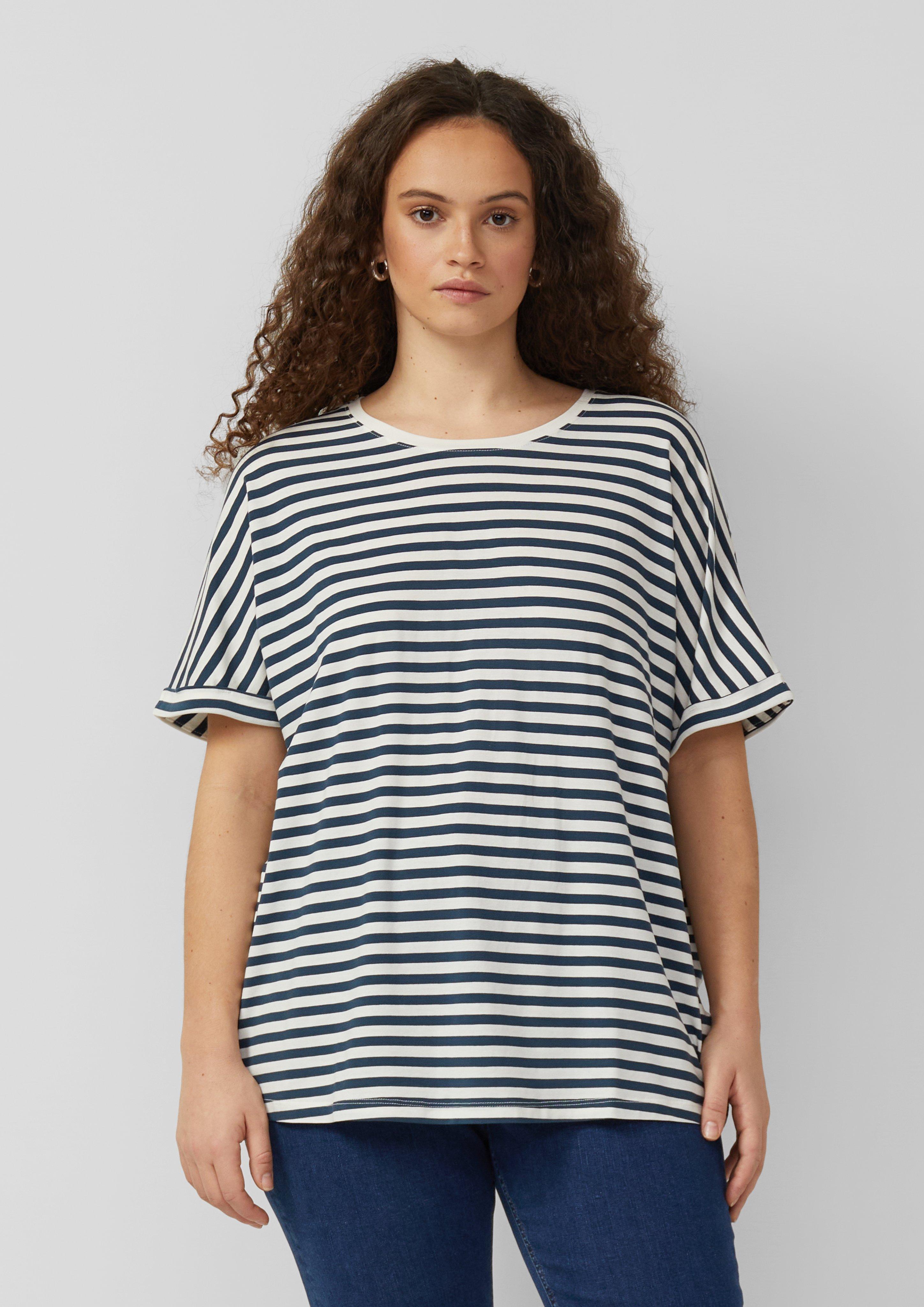 Thumbnail - T-Shirt mit Fledermausärmeln im Loose Fit