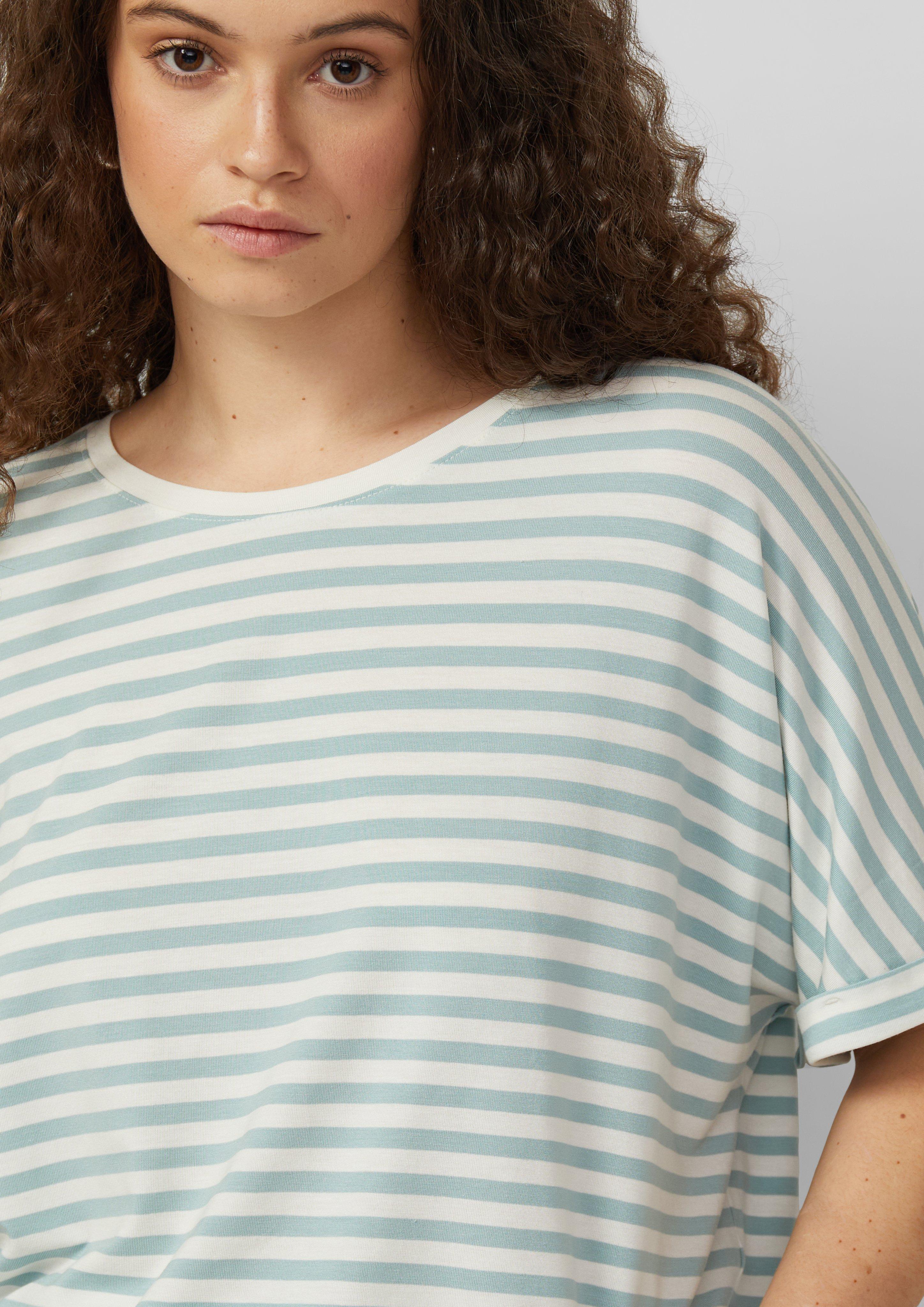 T-Shirt mit Fledermausärmeln im Loose Fit