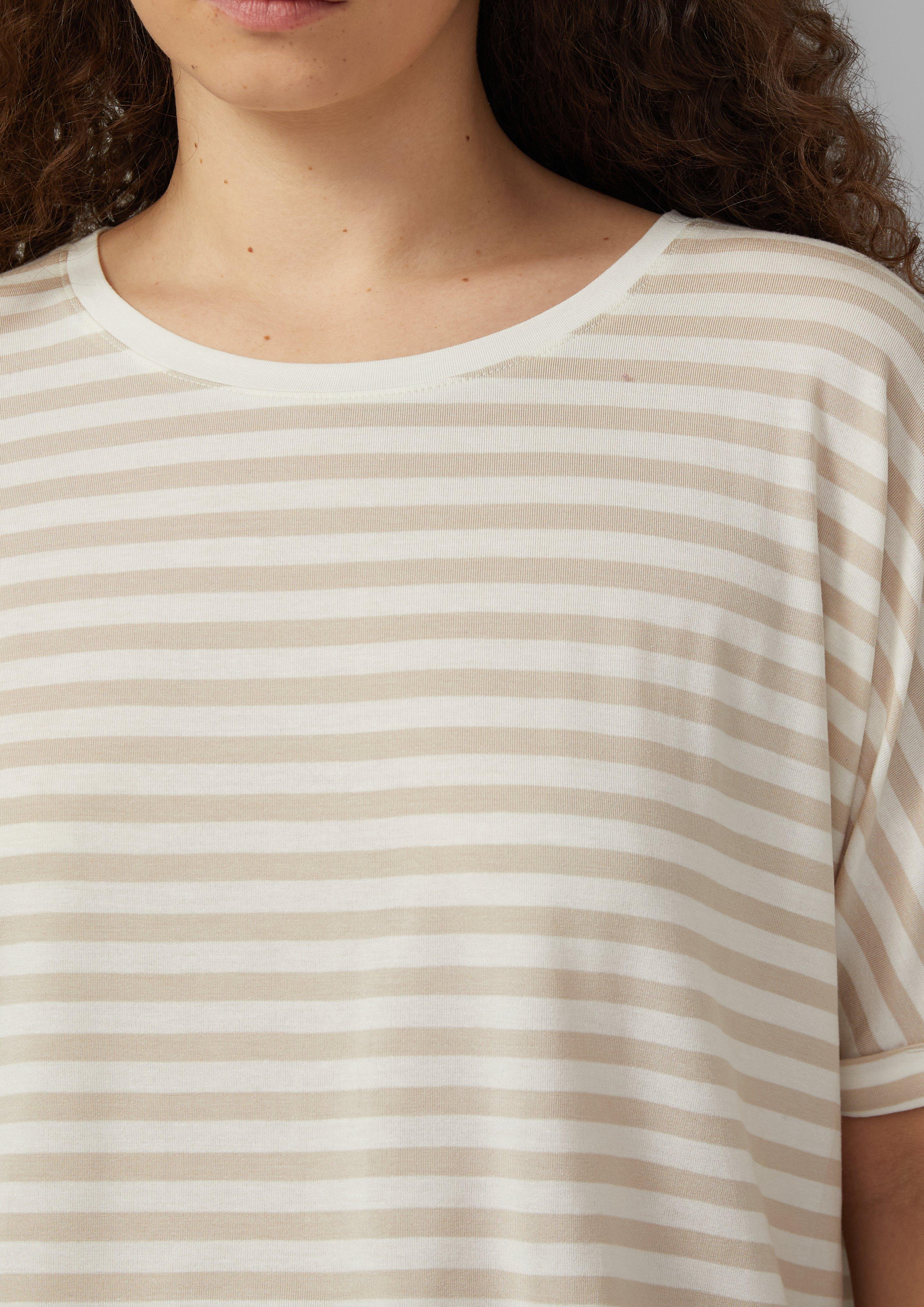 T-Shirt mit Fledermausärmeln im Loose Fit