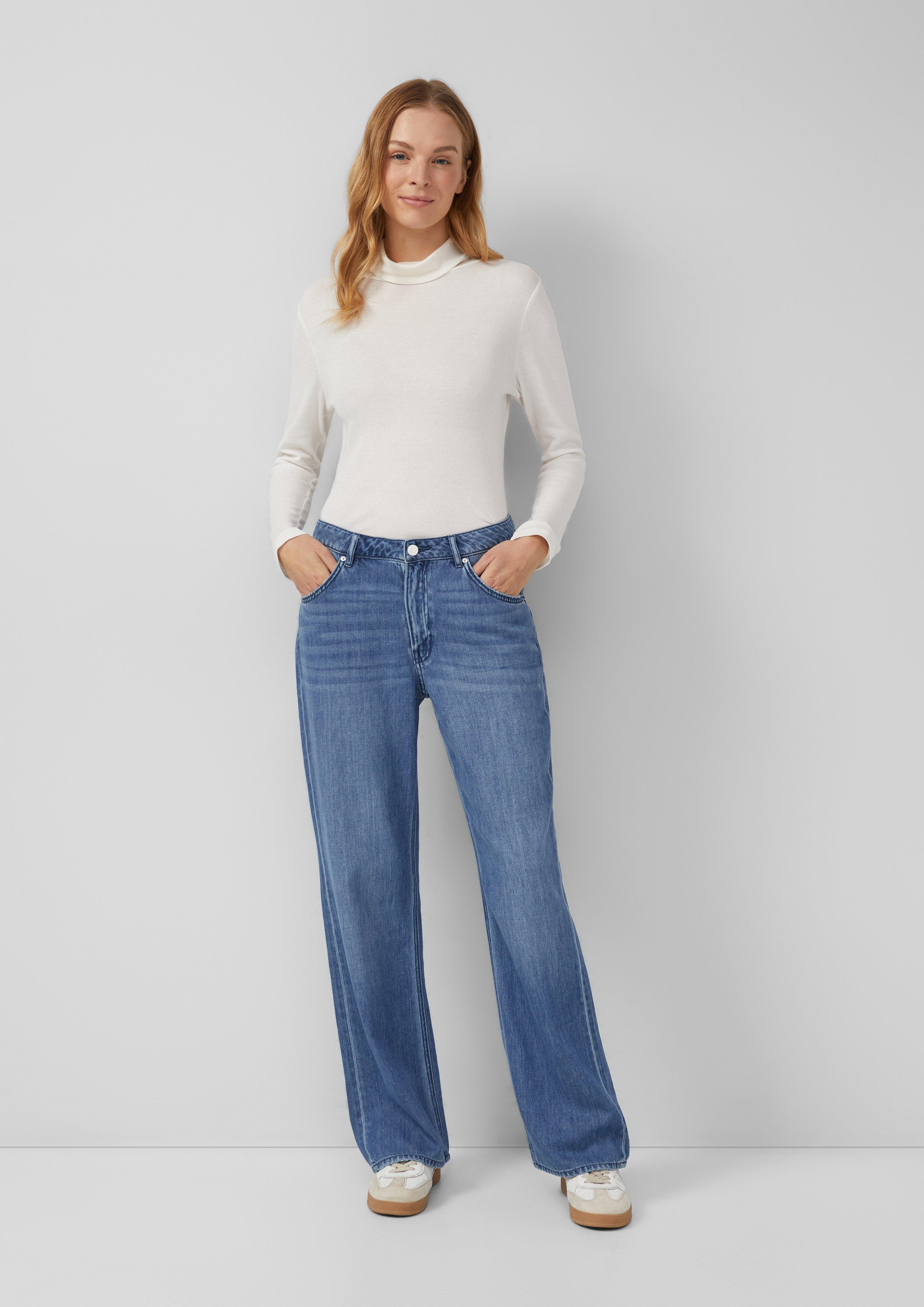Denim broek in 