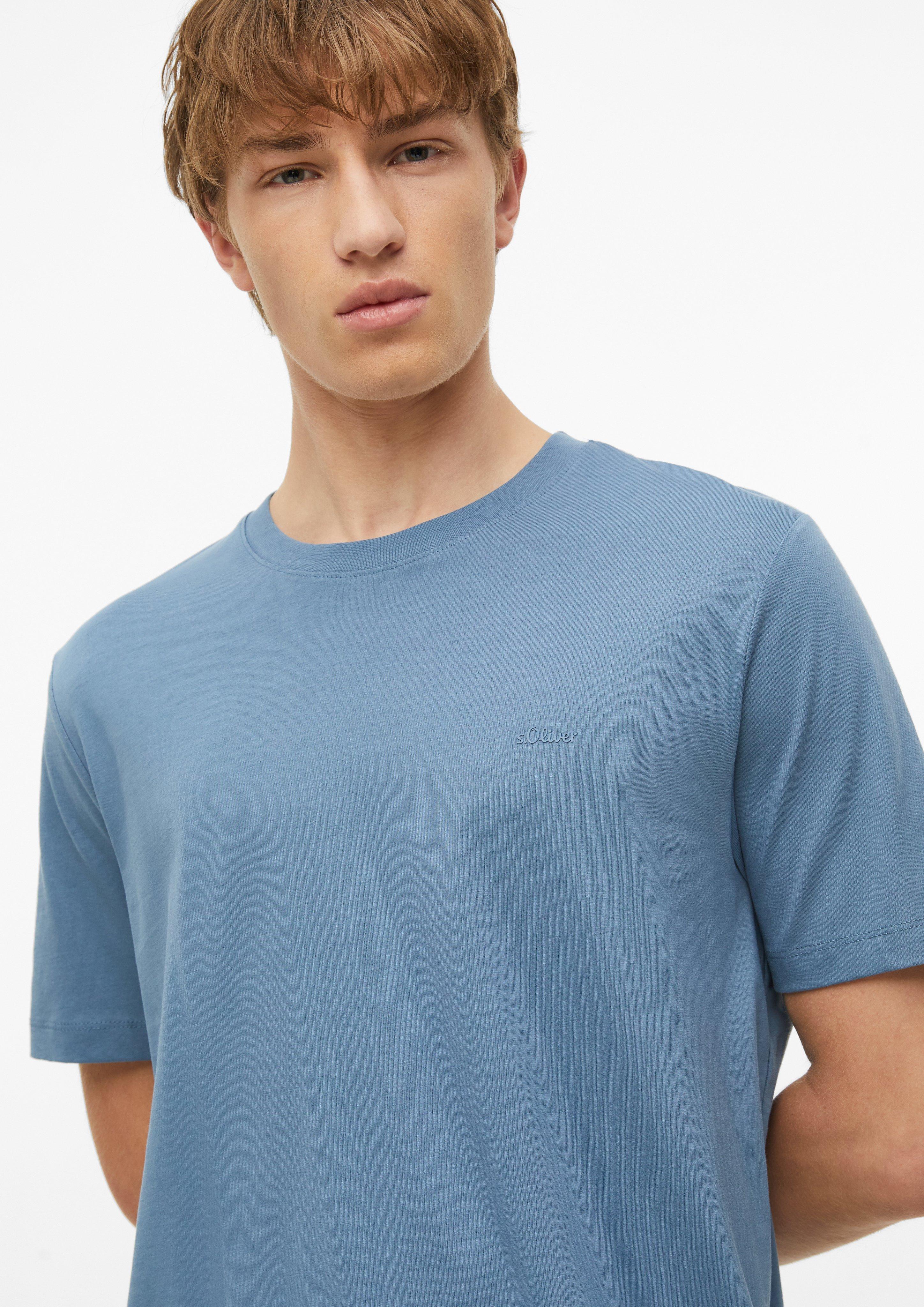 Herren T-Shirt in blau von s.Oliver