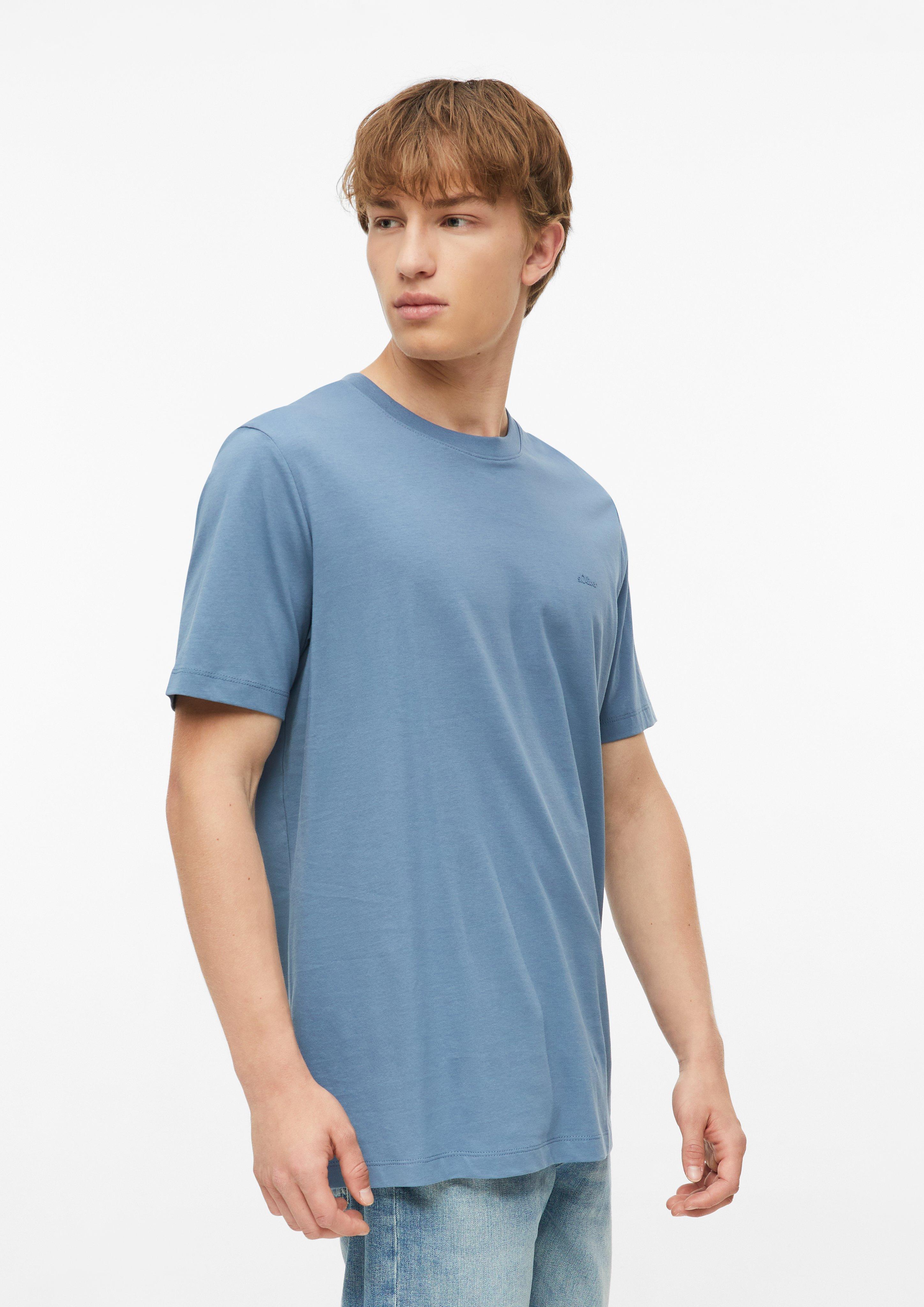 Herren T-Shirt in blau von s.Oliver