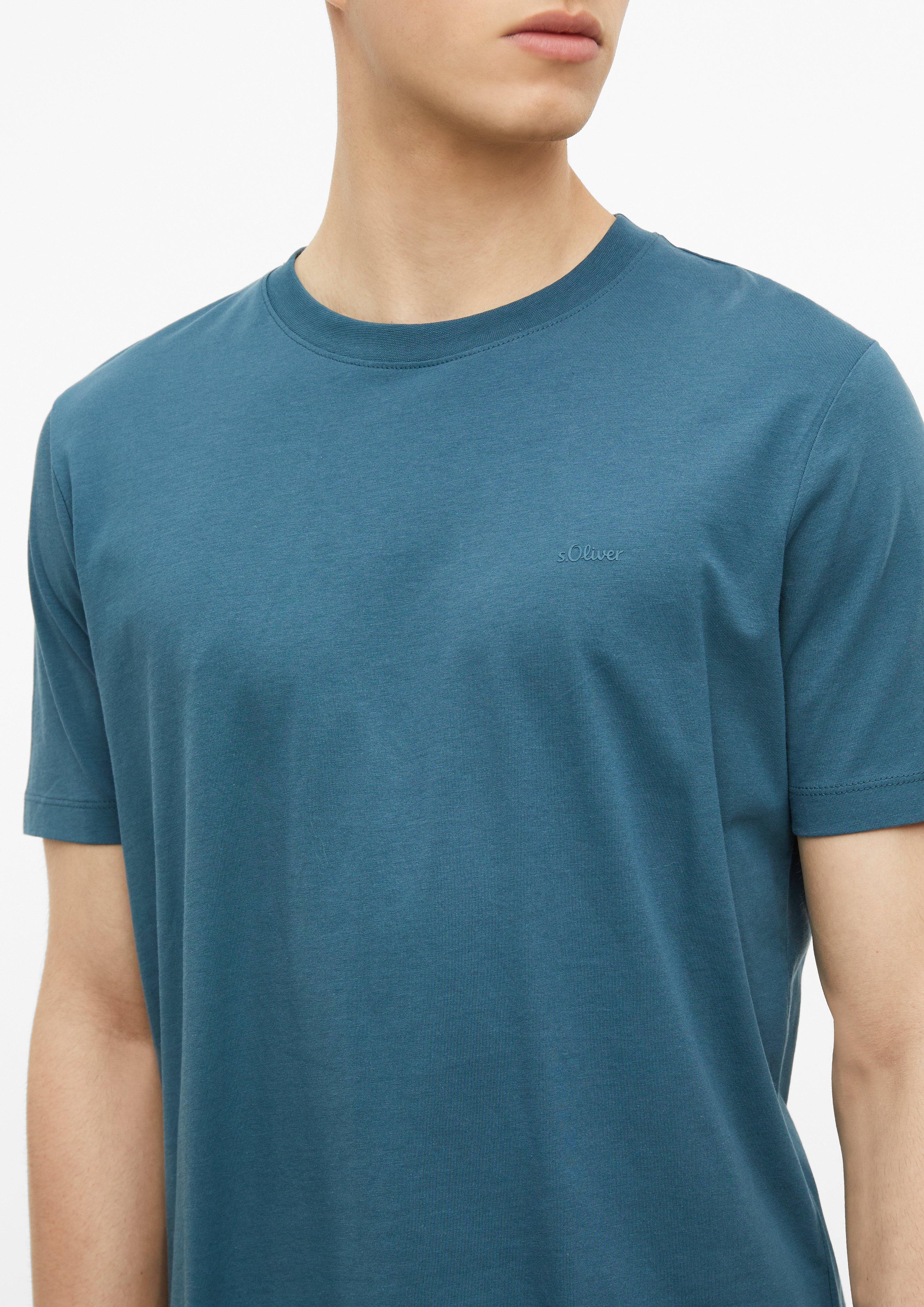 Herren T-Shirt in blau von s.Oliver