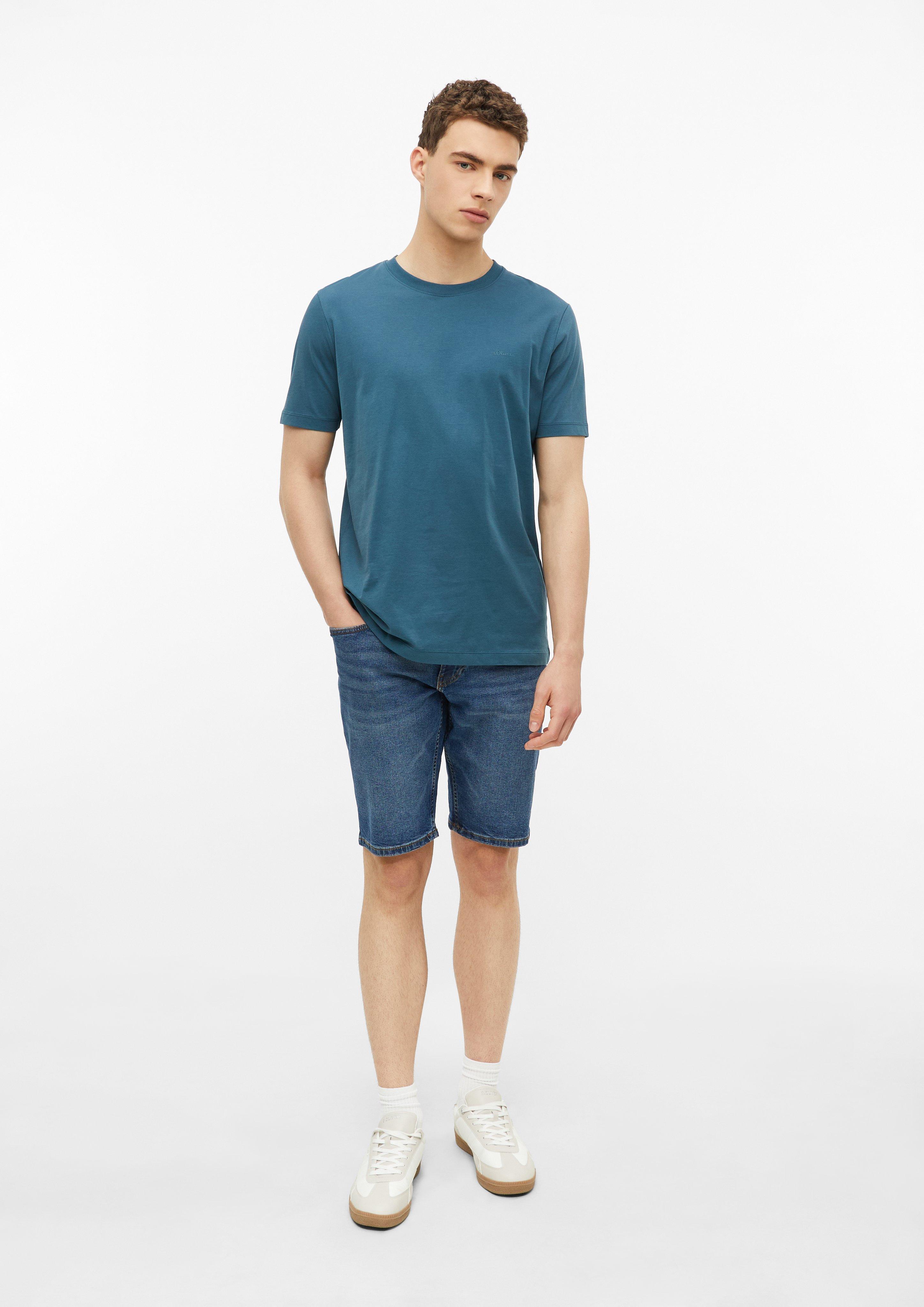 Herren T-Shirt in blau von s.Oliver