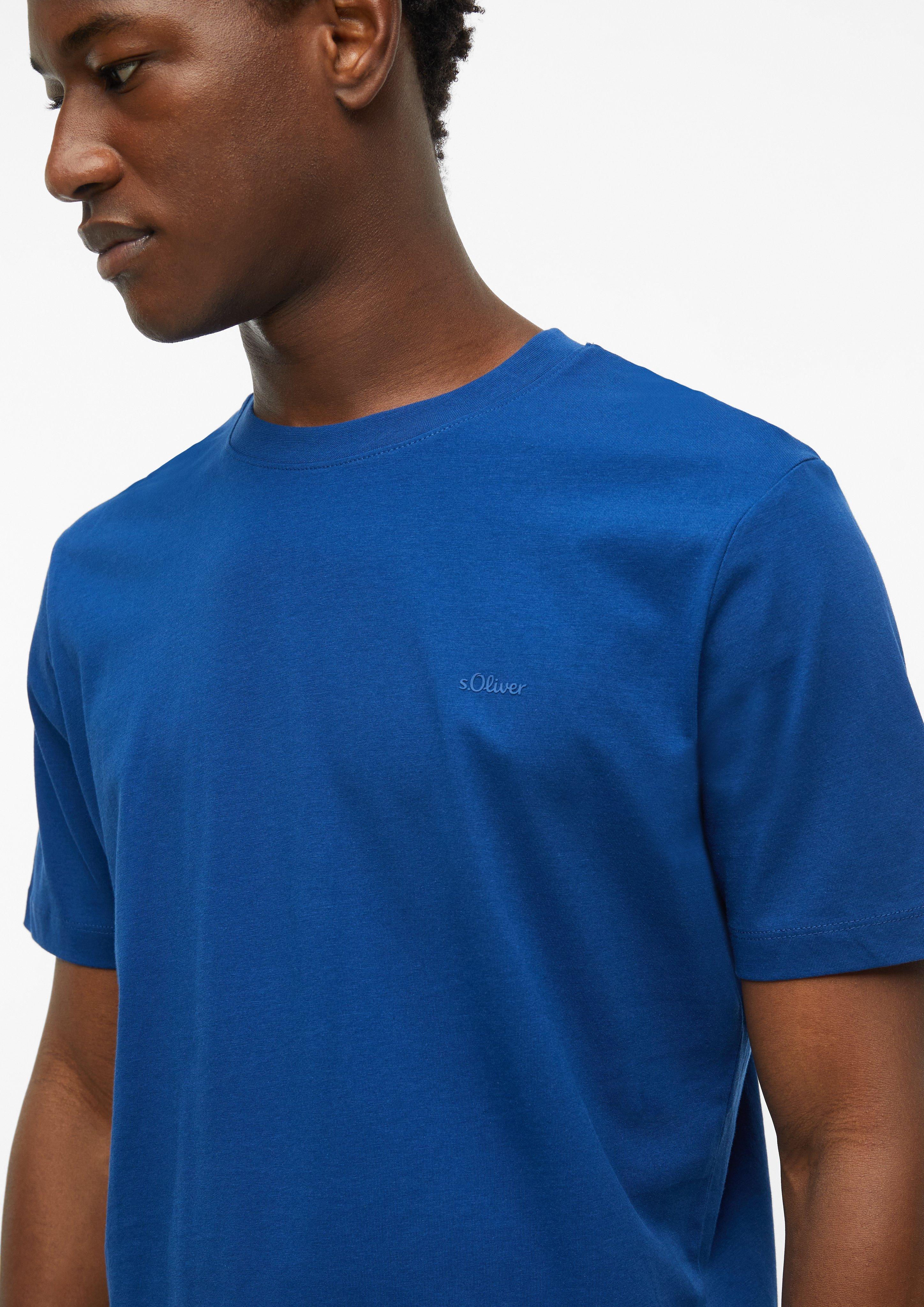 Hommes T-shirt en bleu de s.Oliver