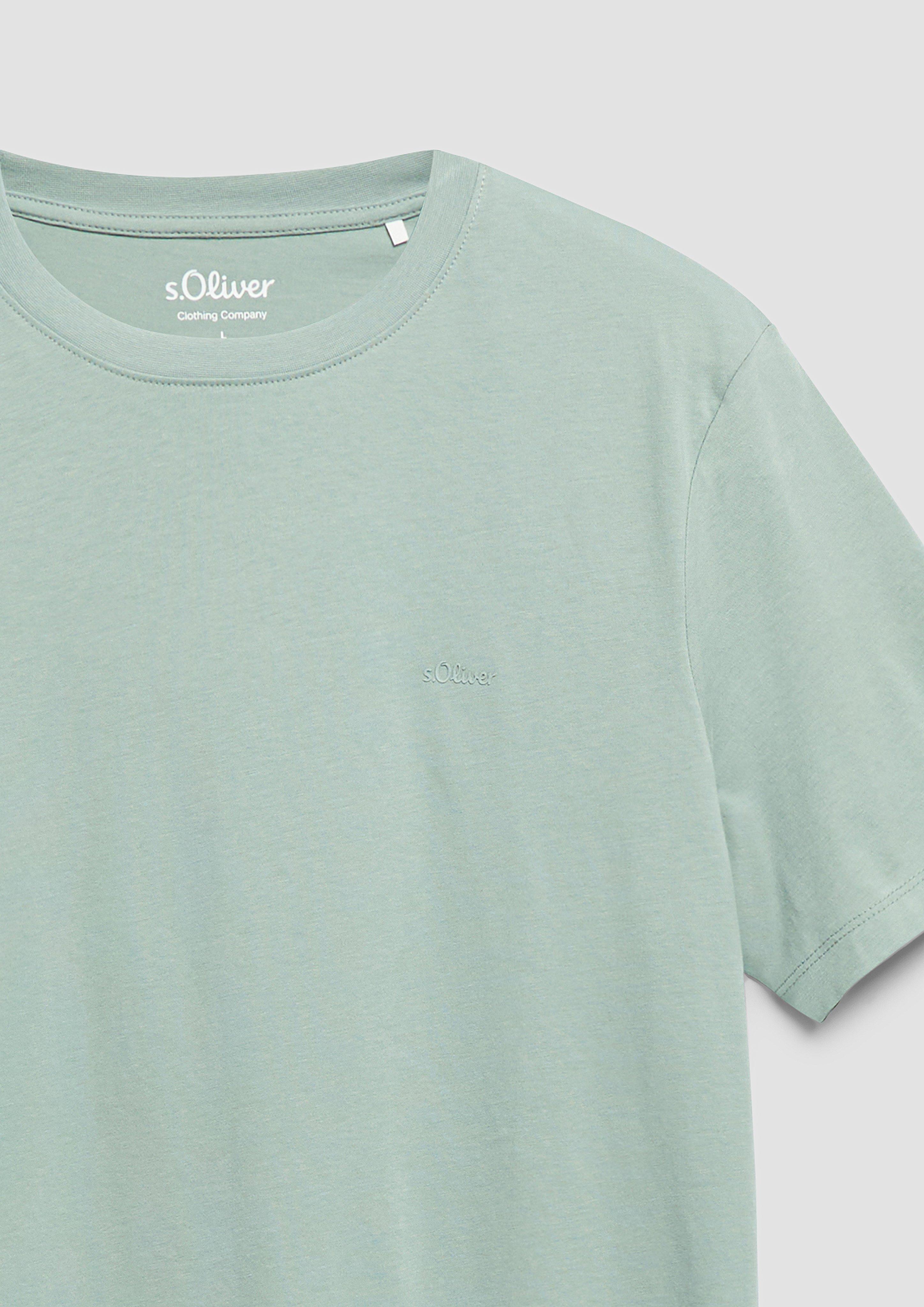 Herren T-Shirt in grün von s.Oliver