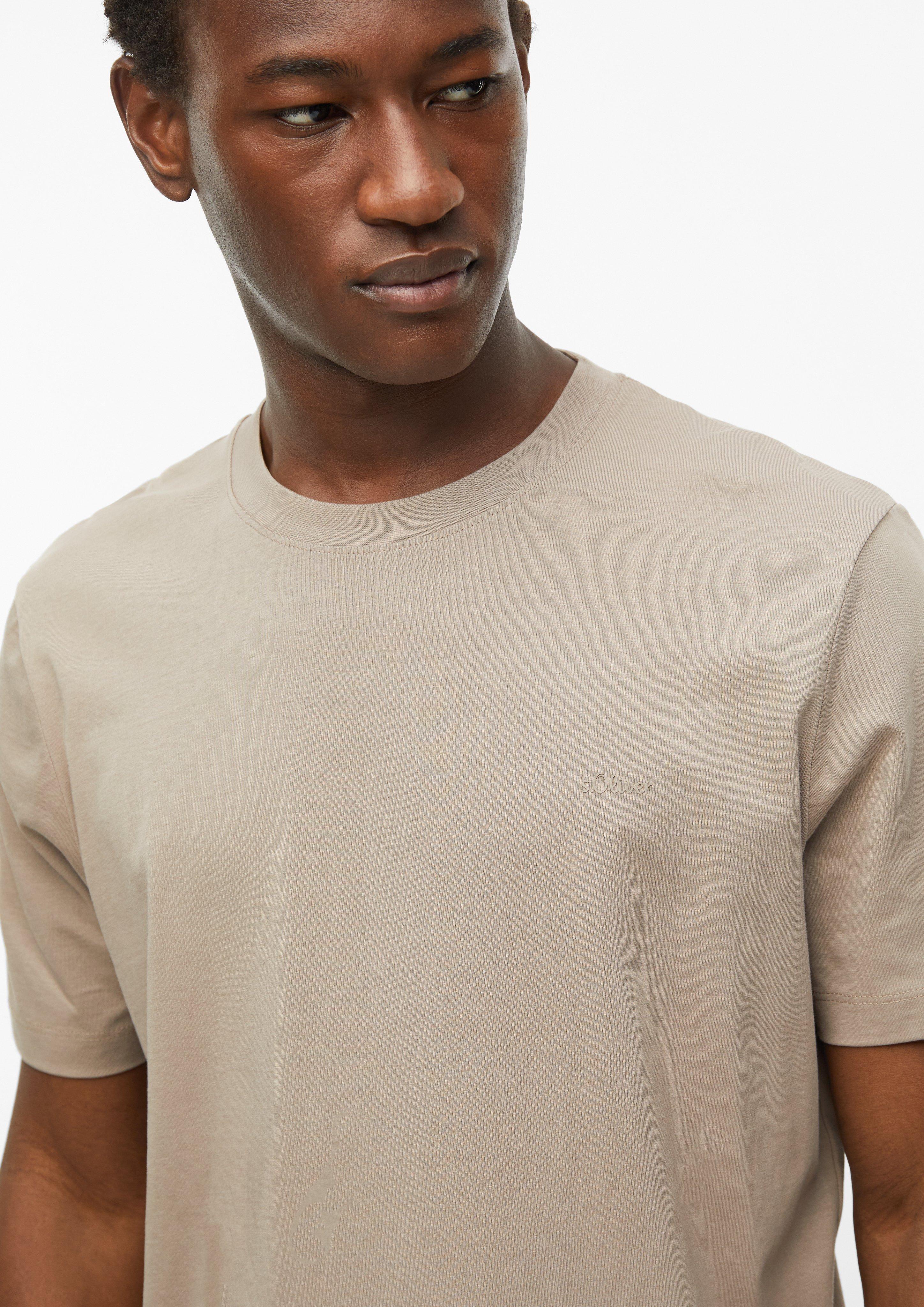 Herren T-Shirt in braun von s.Oliver