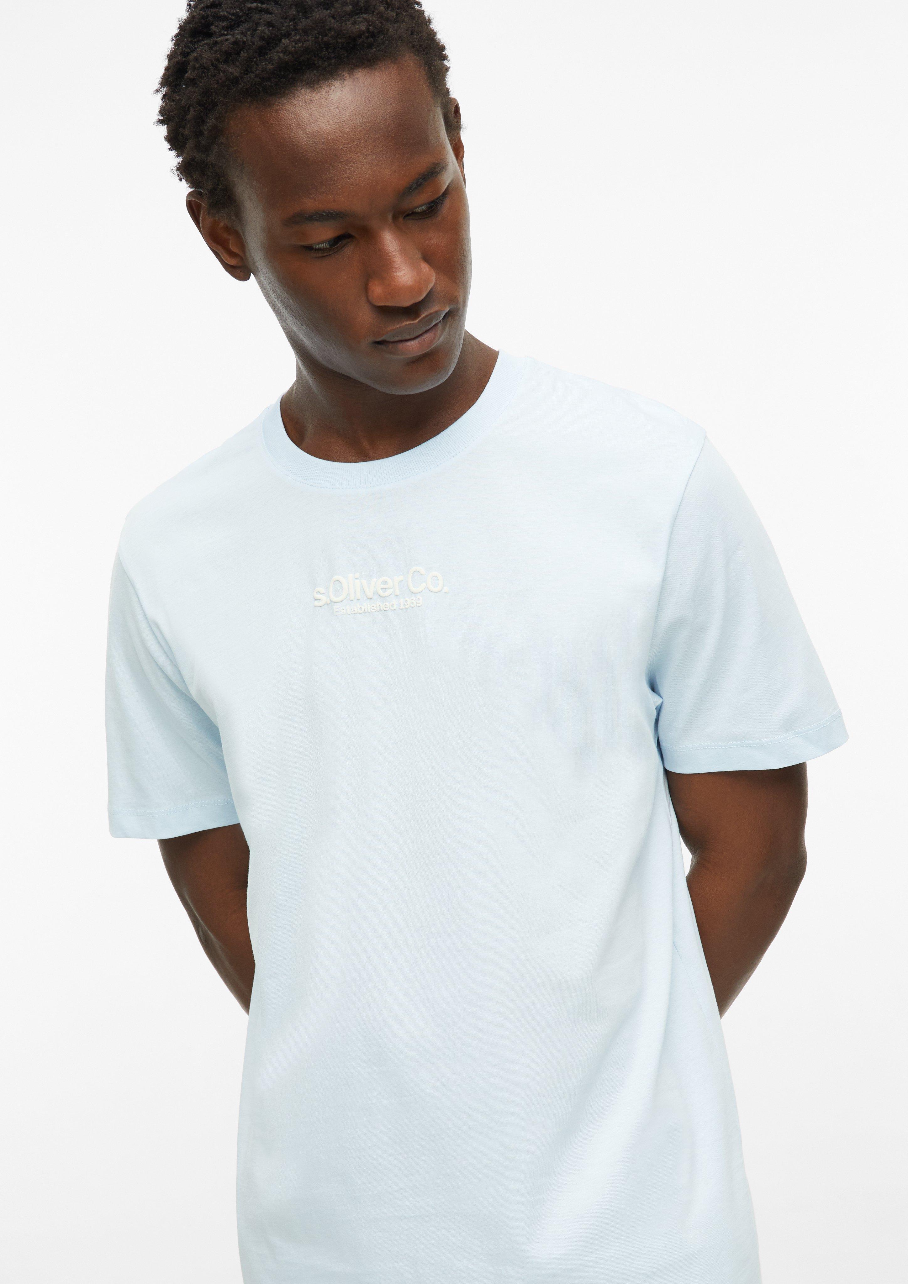 Herren T-Shirt in blau von s.Oliver