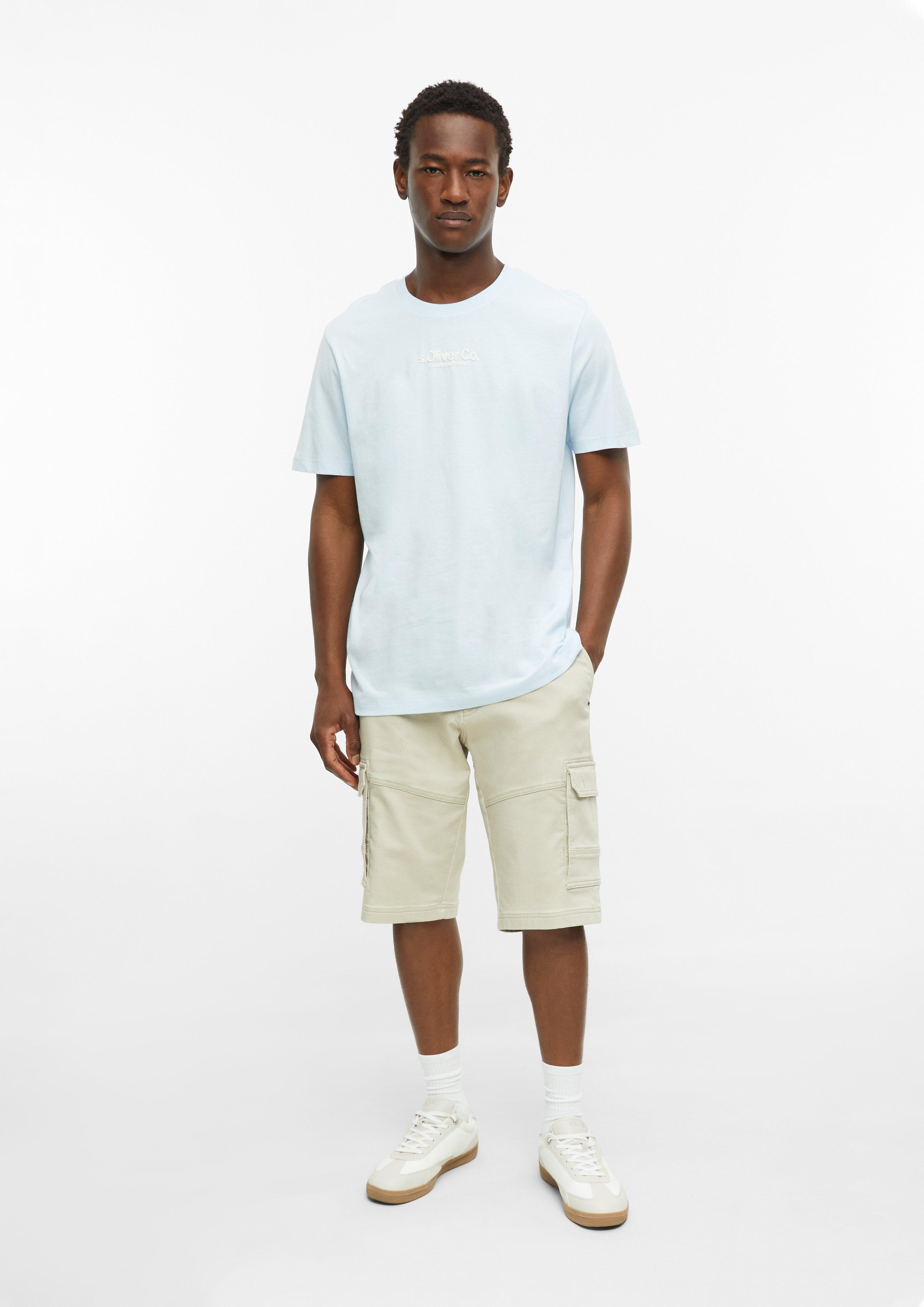 Herren T-Shirt in blau von s.Oliver