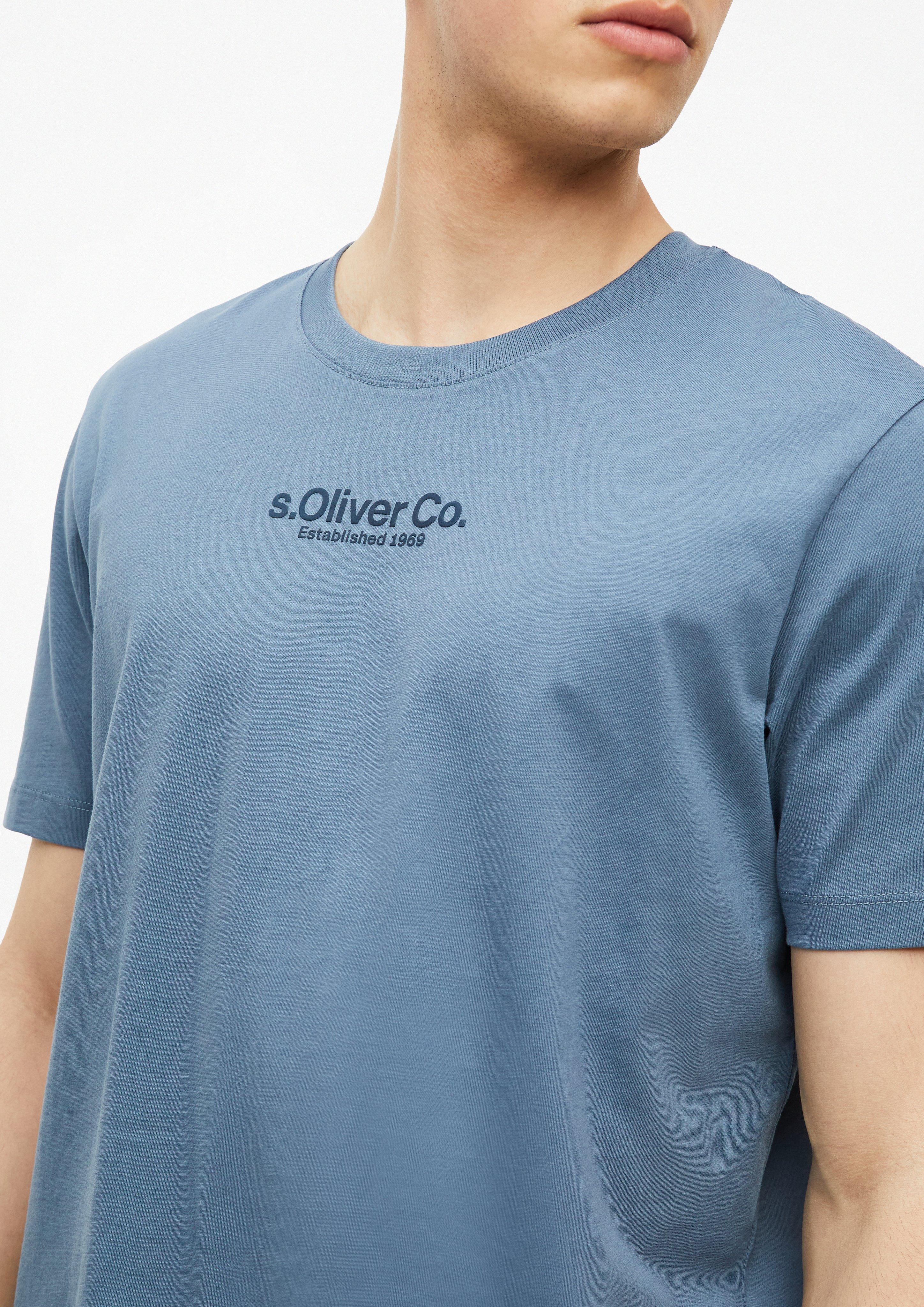 Hommes T-shirt en bleu de s.Oliver
