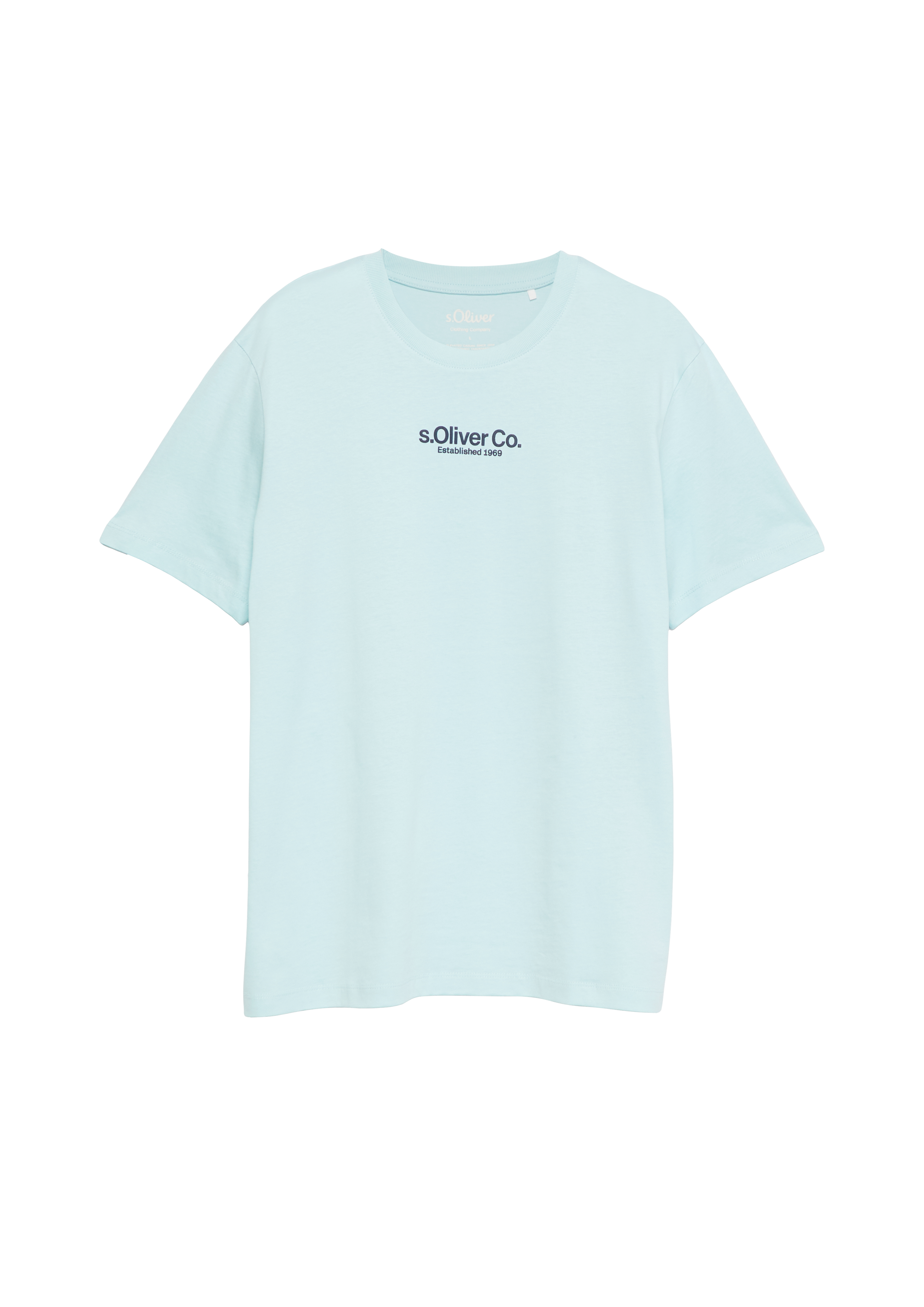 T-shirt met ronde hals en logoprint