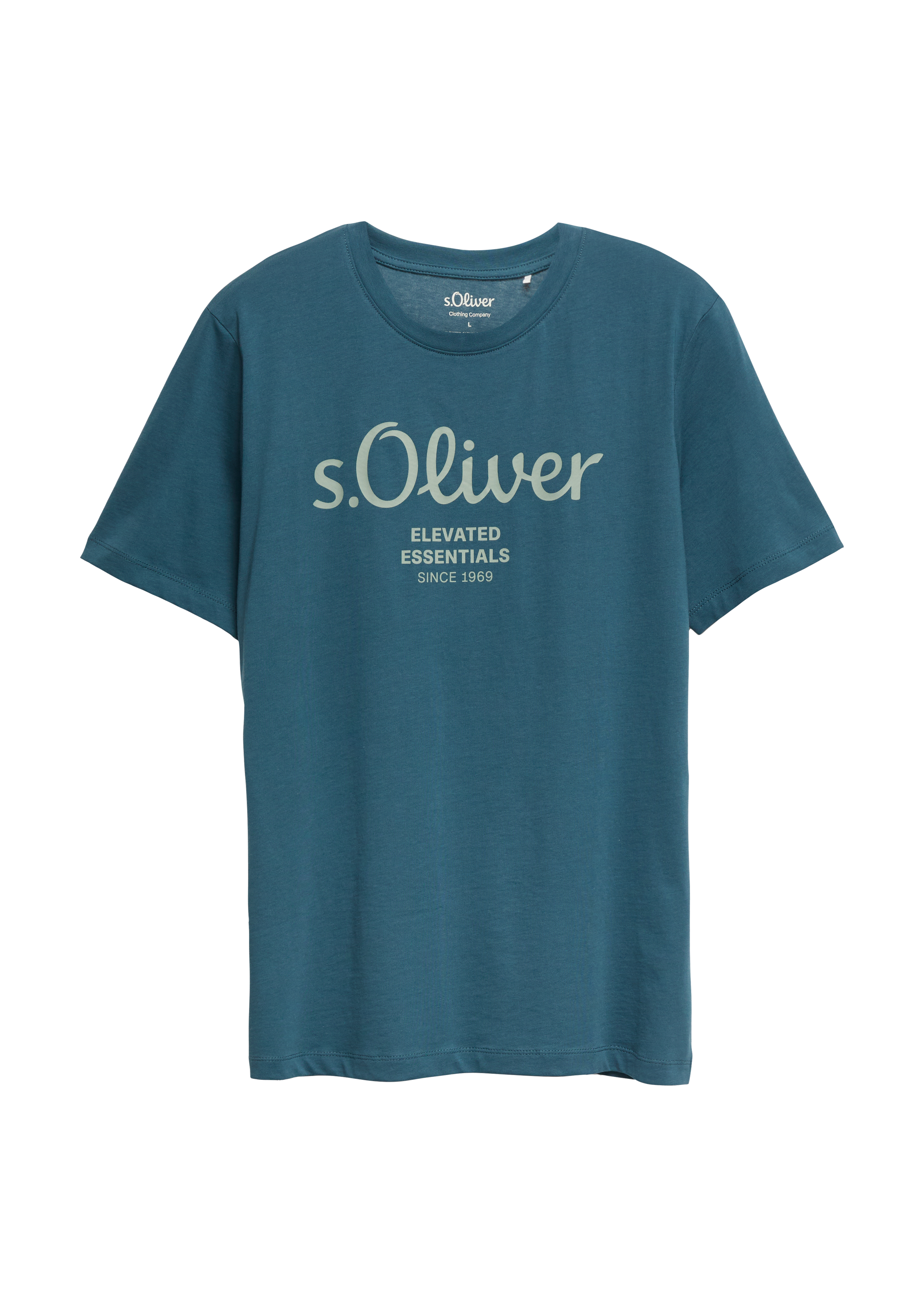 Katoenen T-shirt met logoprint