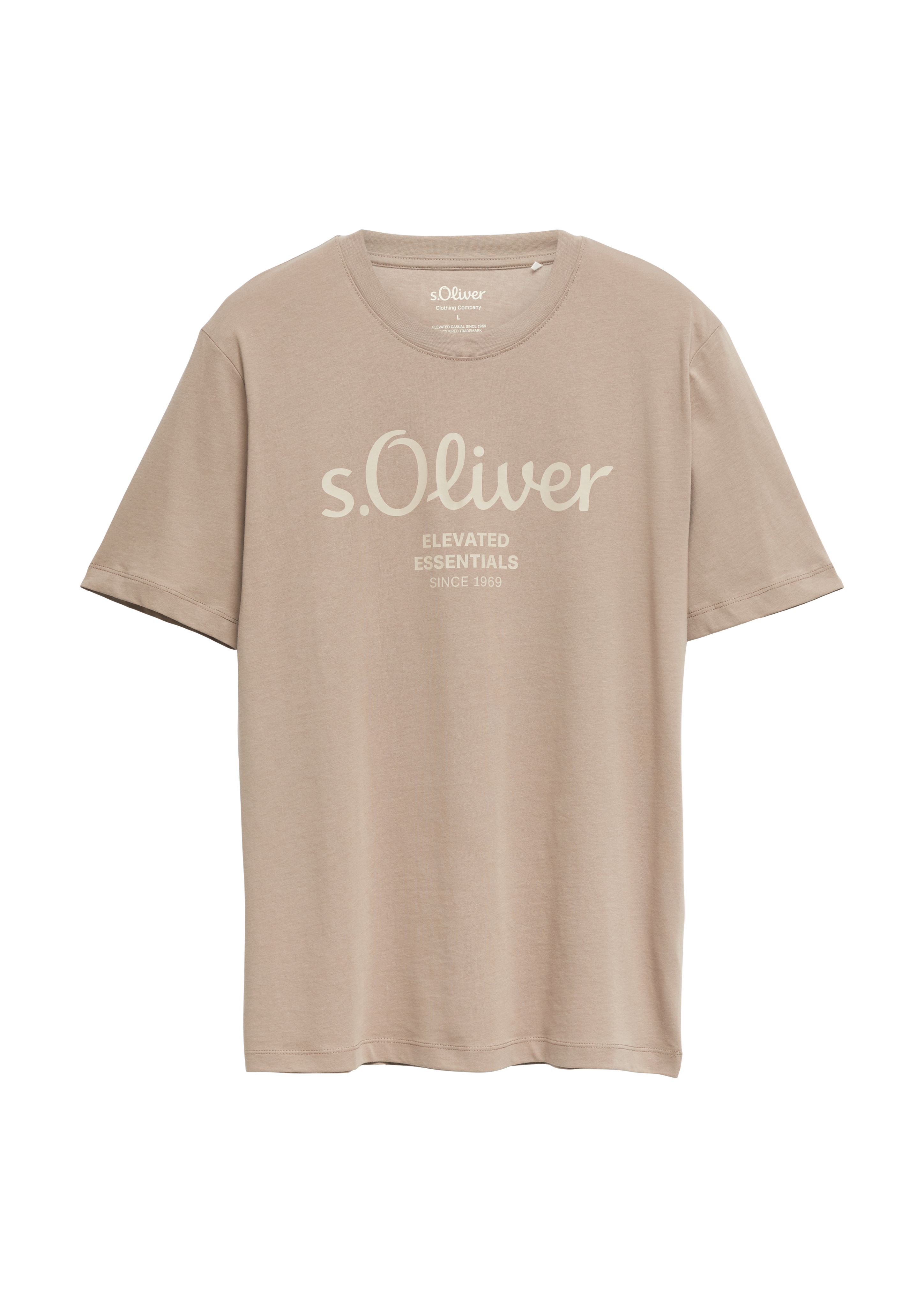 Katoenen T-shirt met logoprint