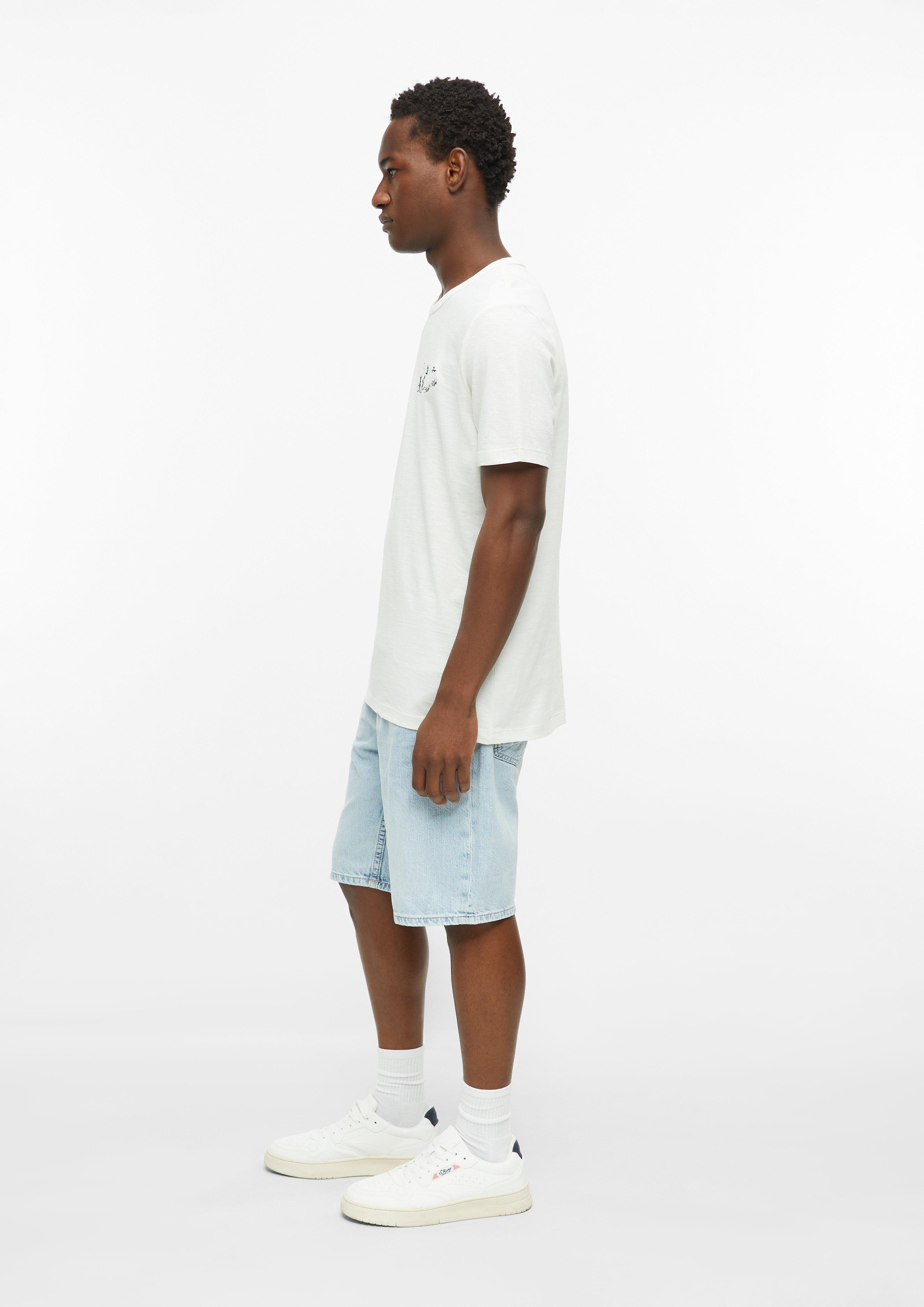 Herren T-Shirt in creme von s.Oliver