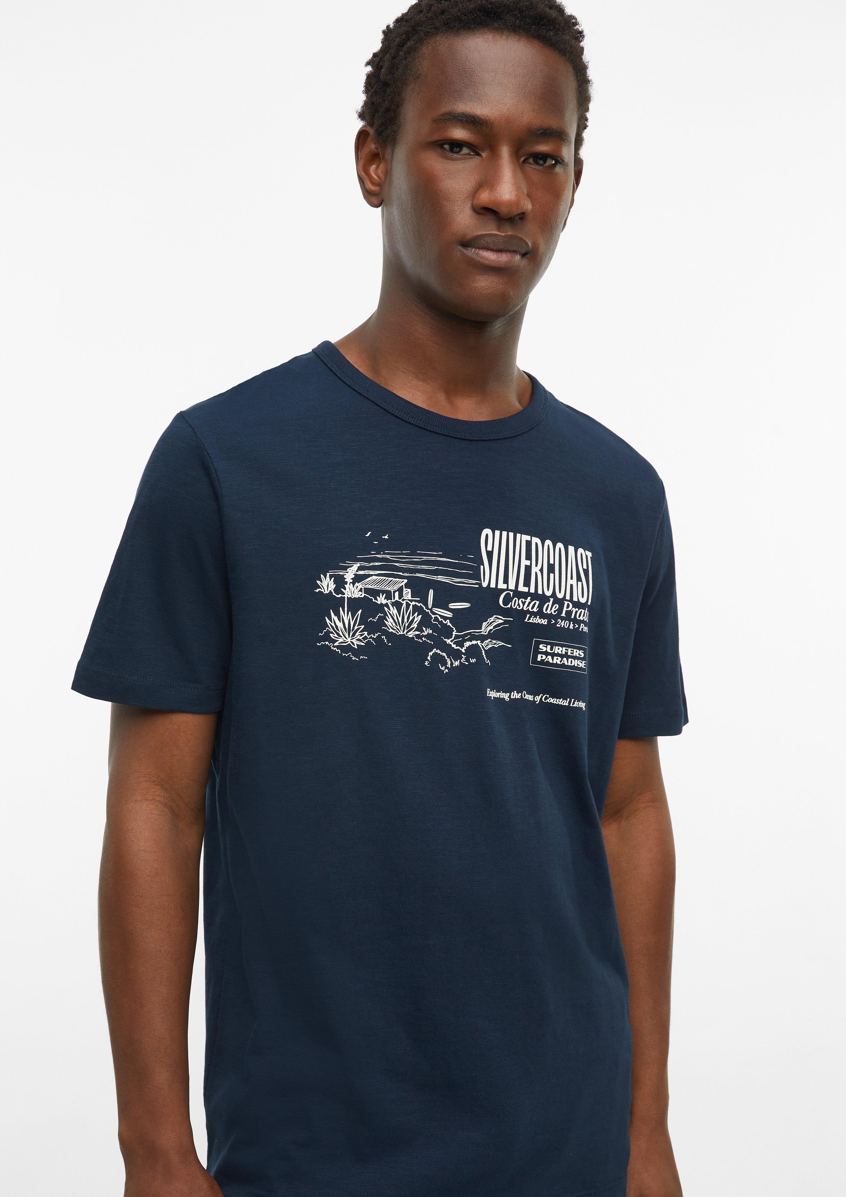 Herren T-Shirt in blau von s.Oliver