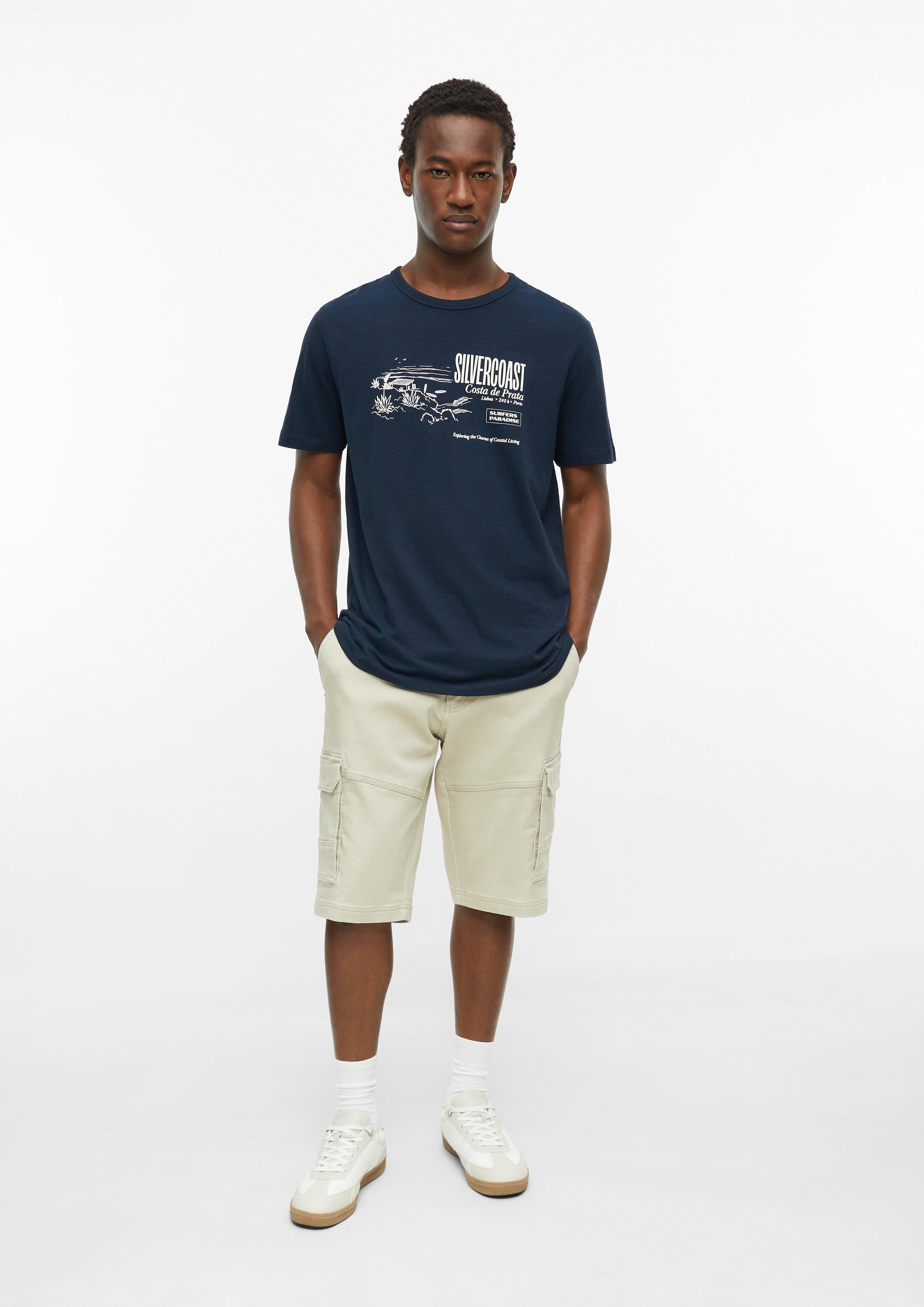 Herren T-Shirt in blau von s.Oliver