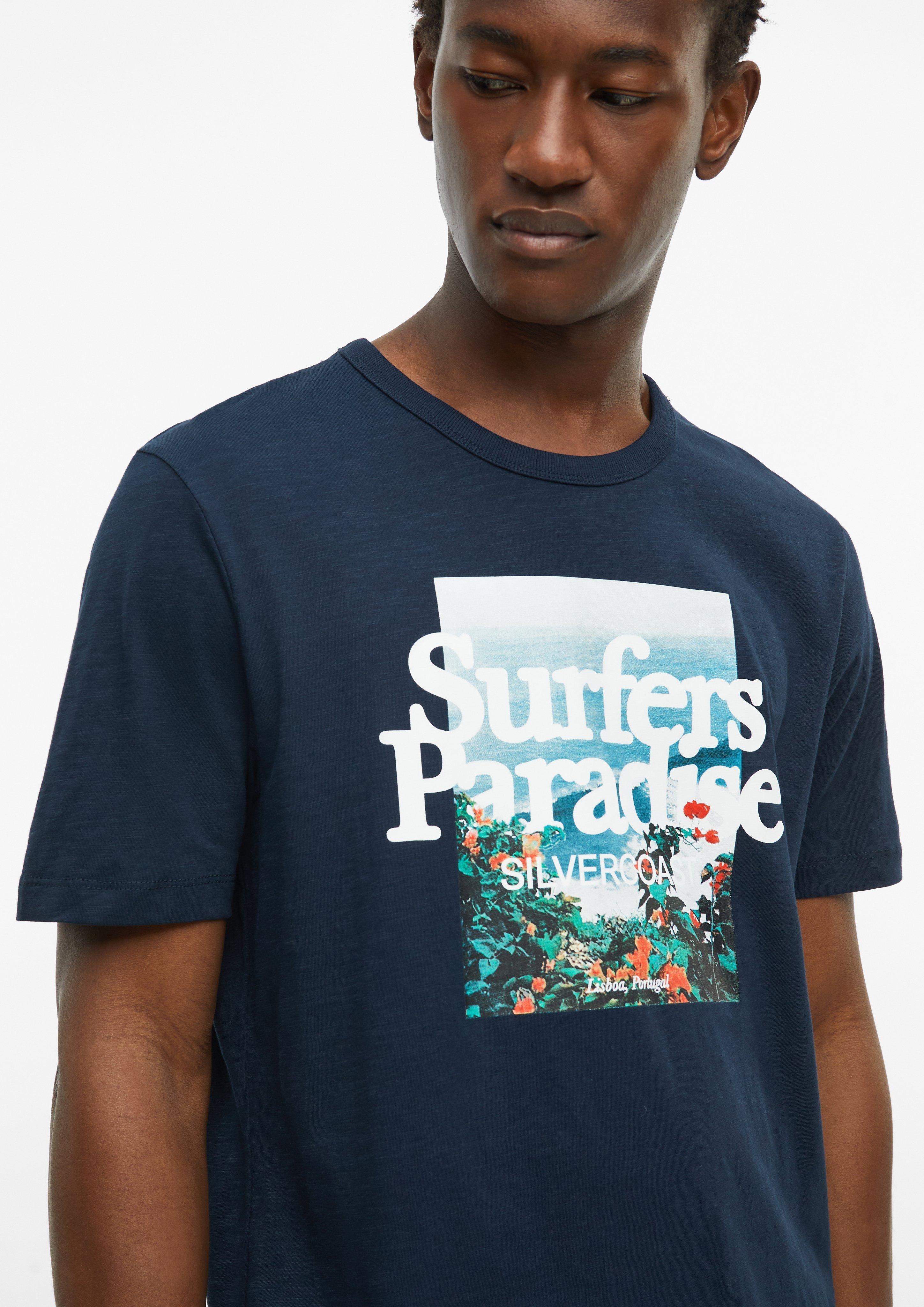 Hommes T-shirt en bleu de s.Oliver